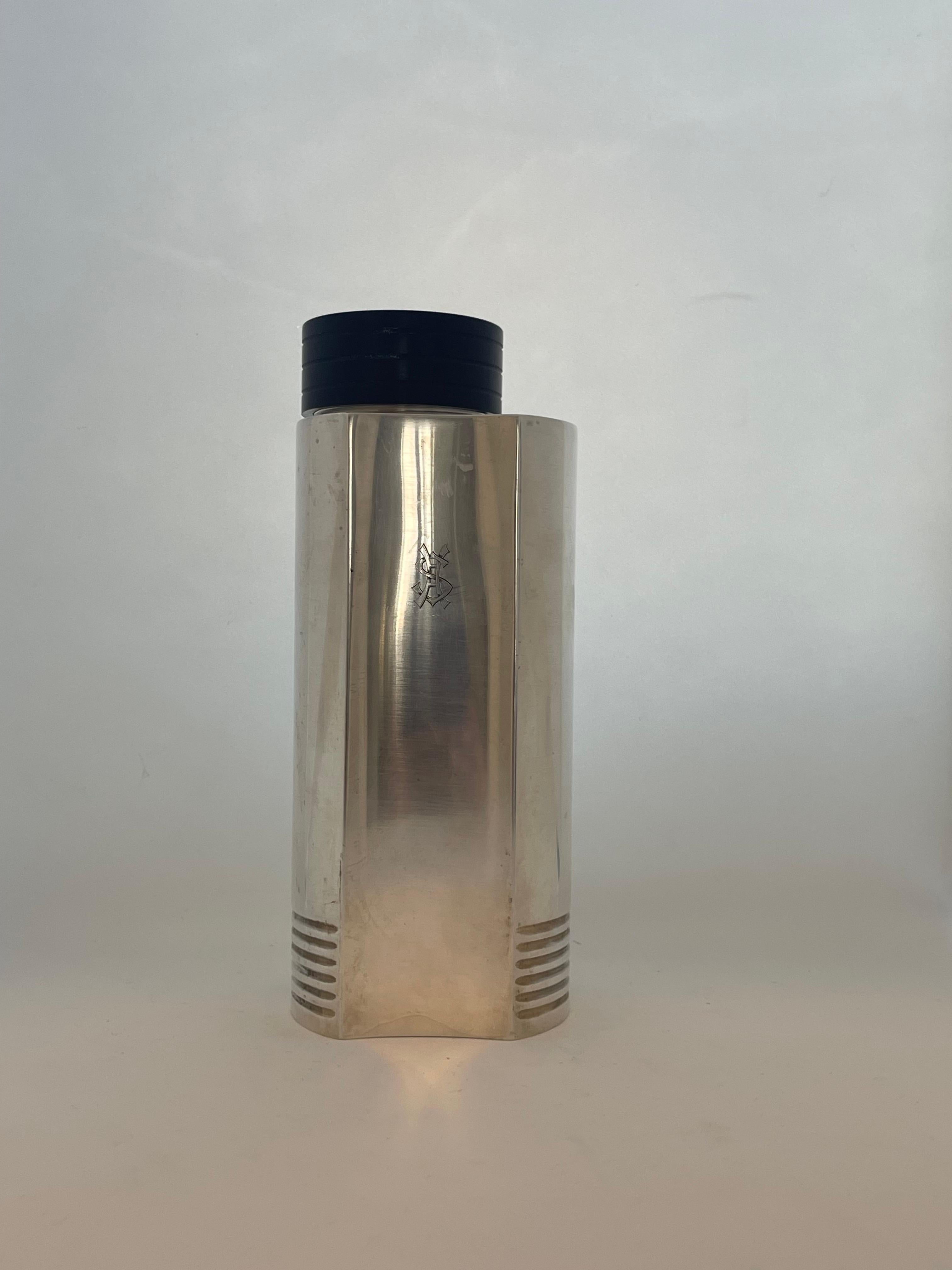 Cocktail Shaker by Folke Arstrom Silver Plated for Gab Sweden, 1930 For Sale 3