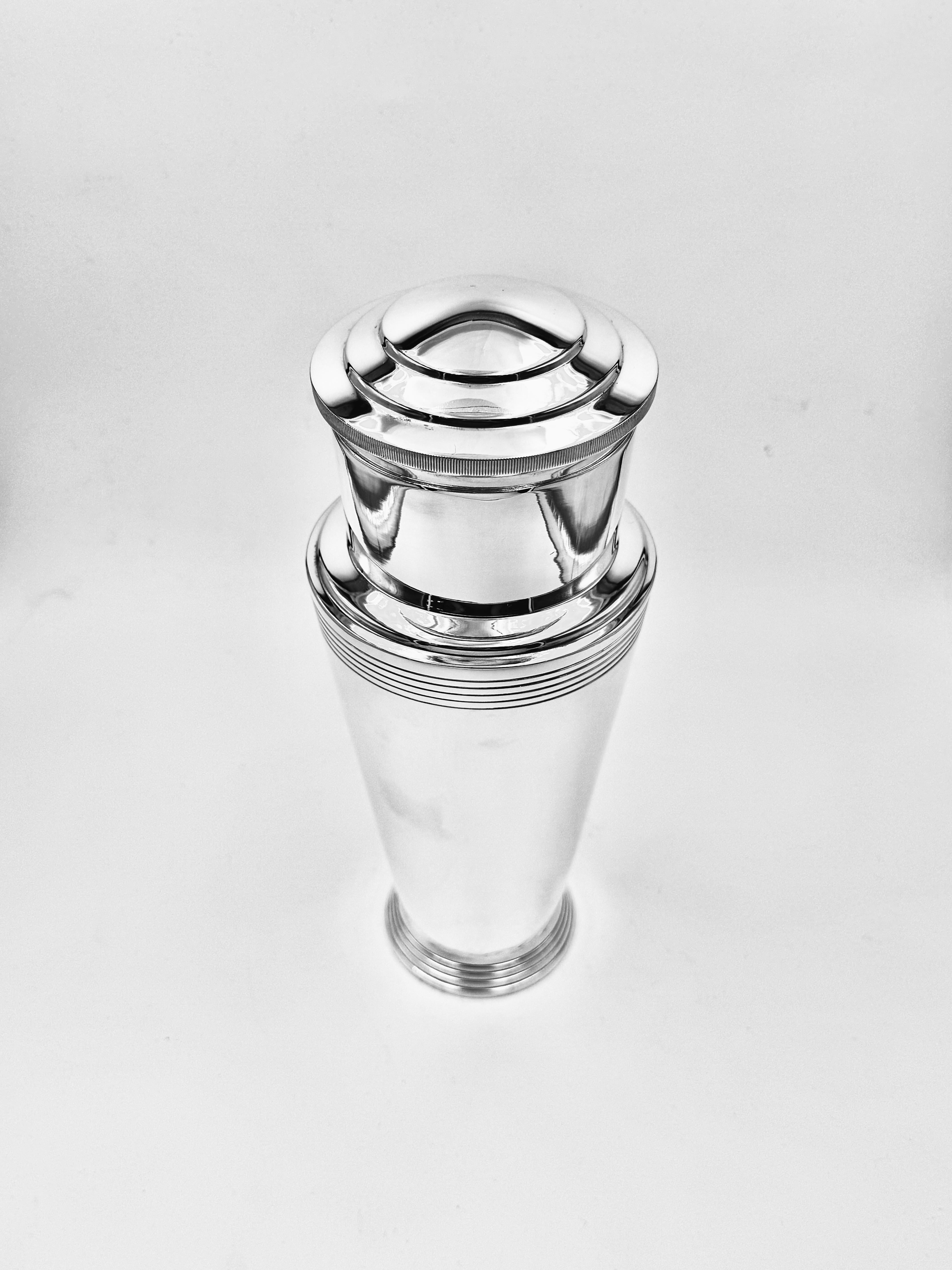 Art Deco Cocktail Shaker For Sale