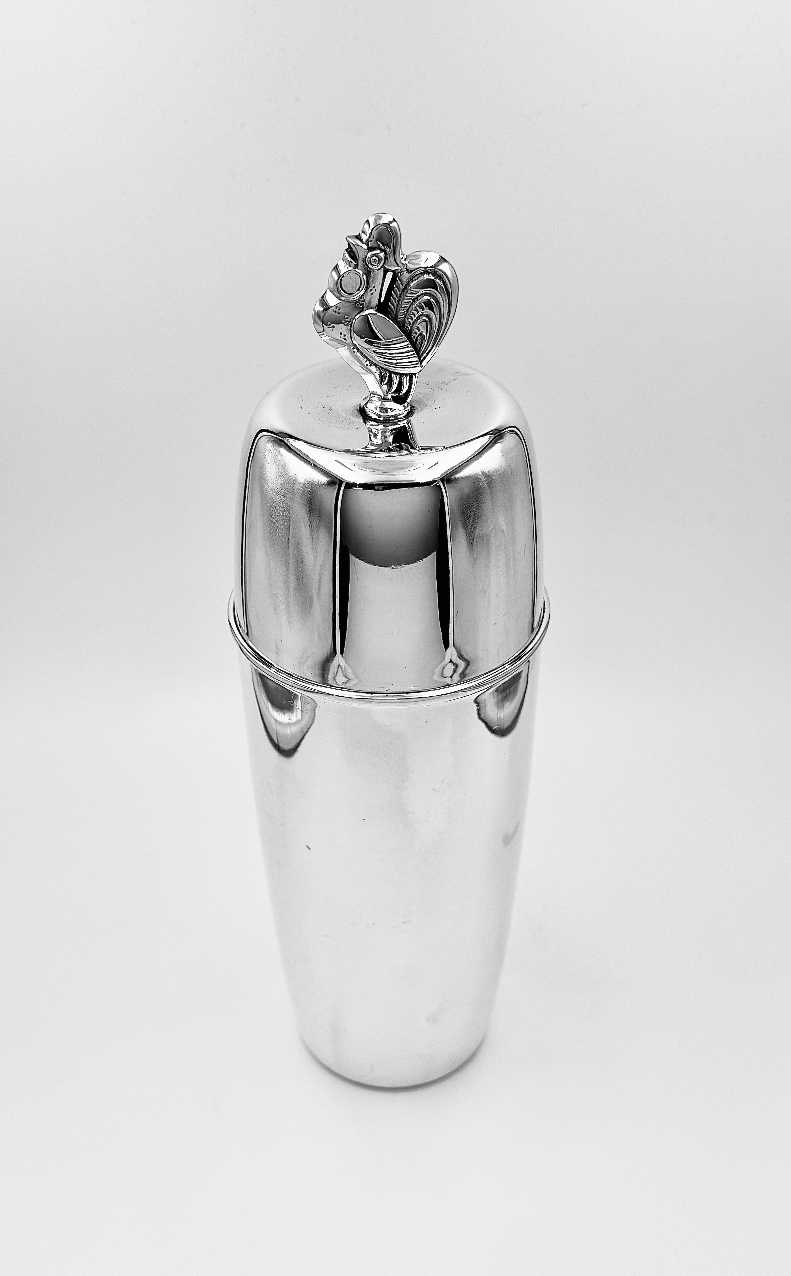 Art Deco Cocktail Shaker For Sale