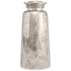 Cocktail Shaker, Silver Plate, Sweden, 1930s