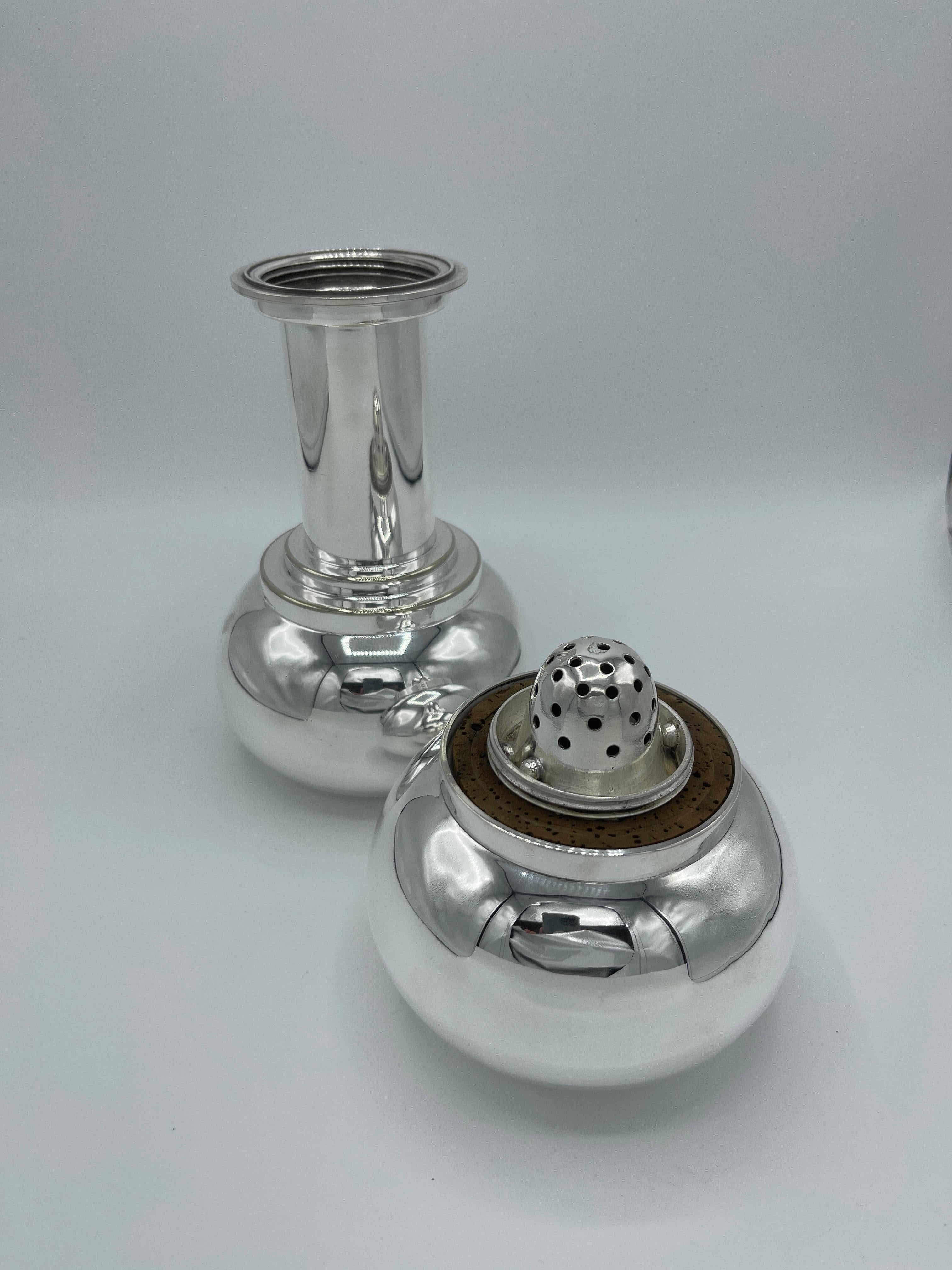 Mid-20th Century Cocktail Shakers by Asprey of London