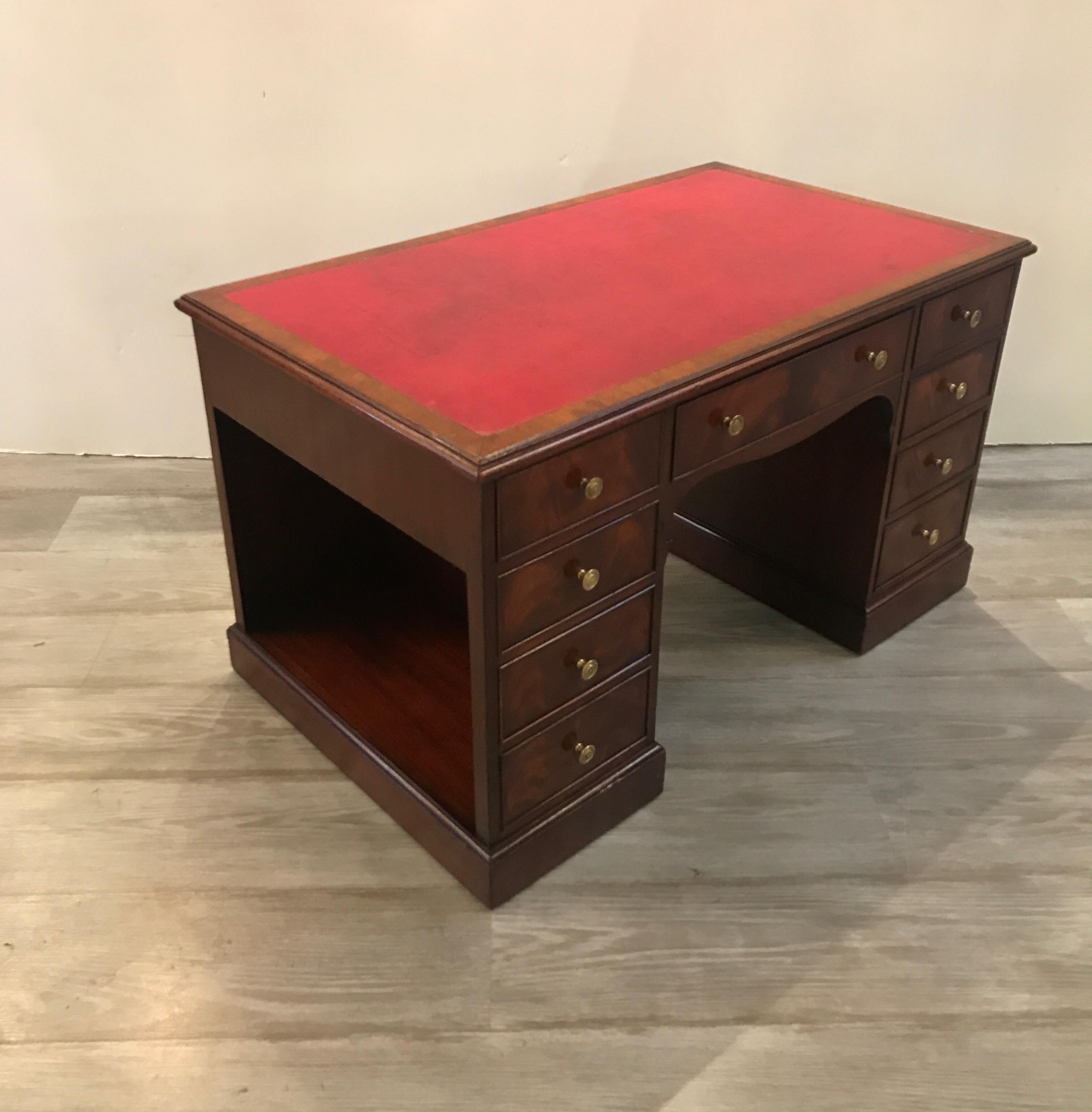 20th Century Cocktail Table in the Form of a Small Executive Desk