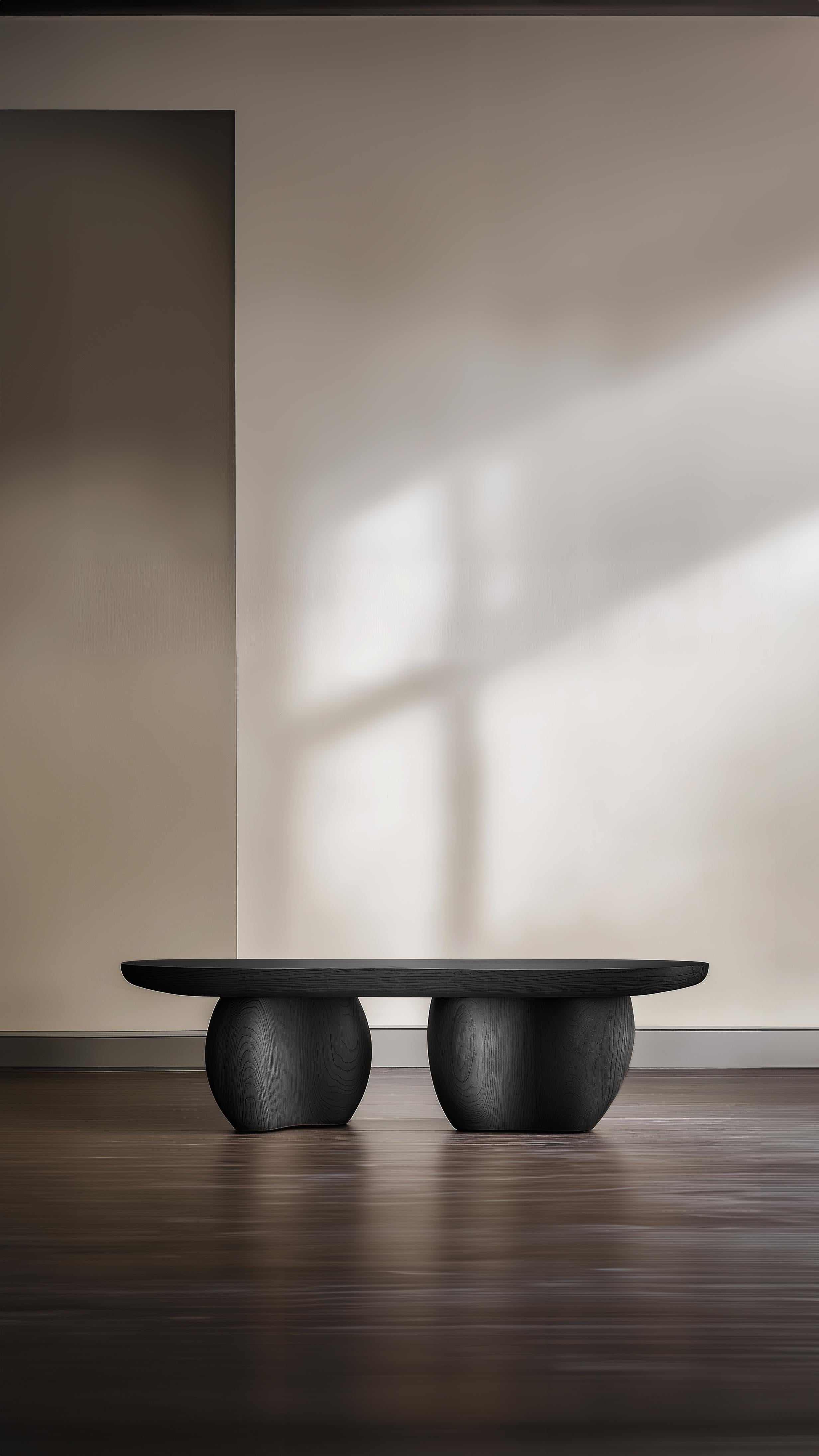 Bois de feuillus Cocktail Tables Serie 57 - Sereno by NONO avec Organic Sculptural Design en vente