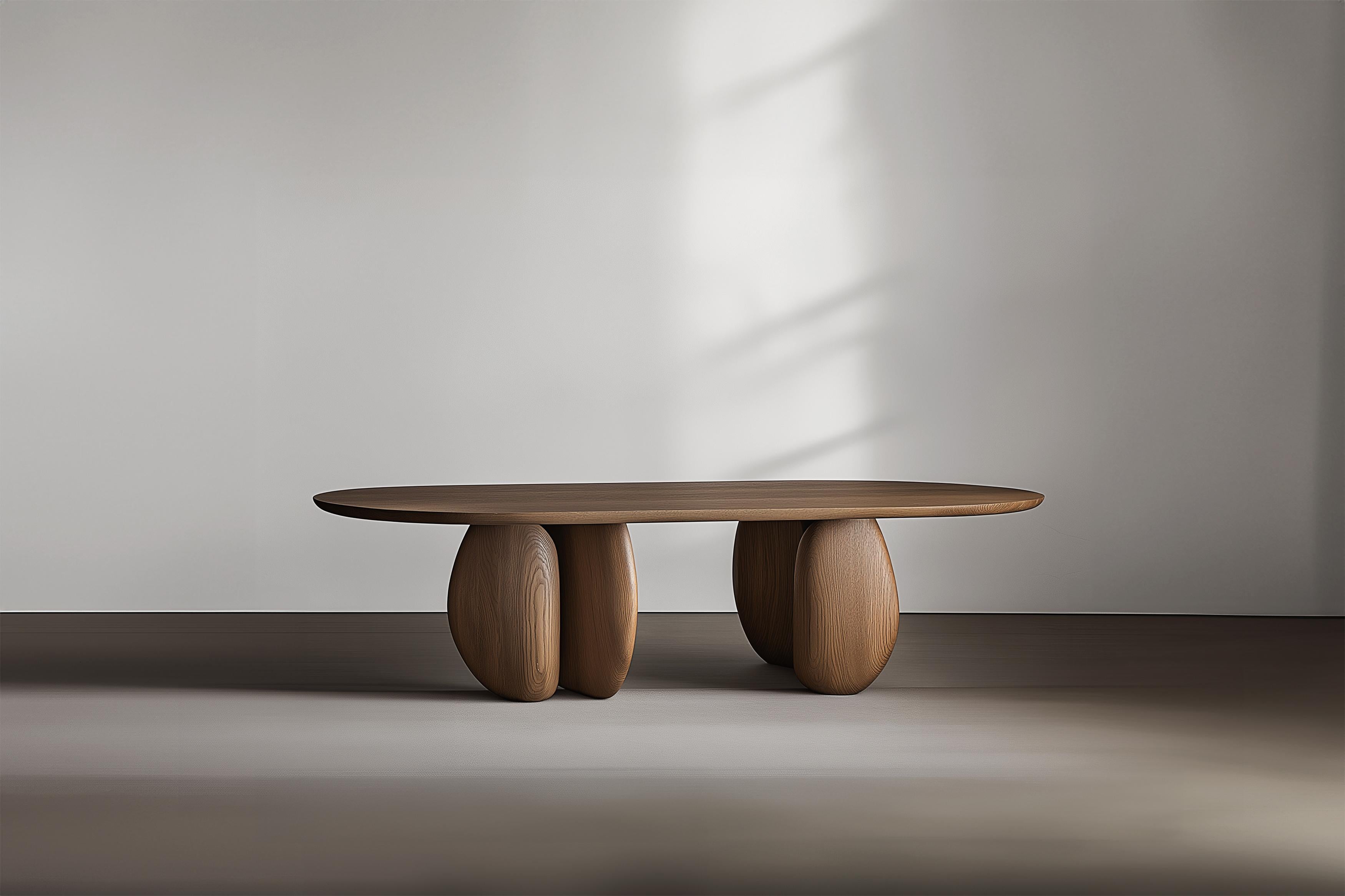 Cocktailtisch Serie 89 - Sereno von NONO aus Massivholz für dezente Räume (Brutalismus) im Angebot