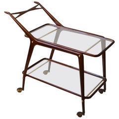 Cocktail Trolley by Cesare Lacca, Cassina, Italy, 1950's