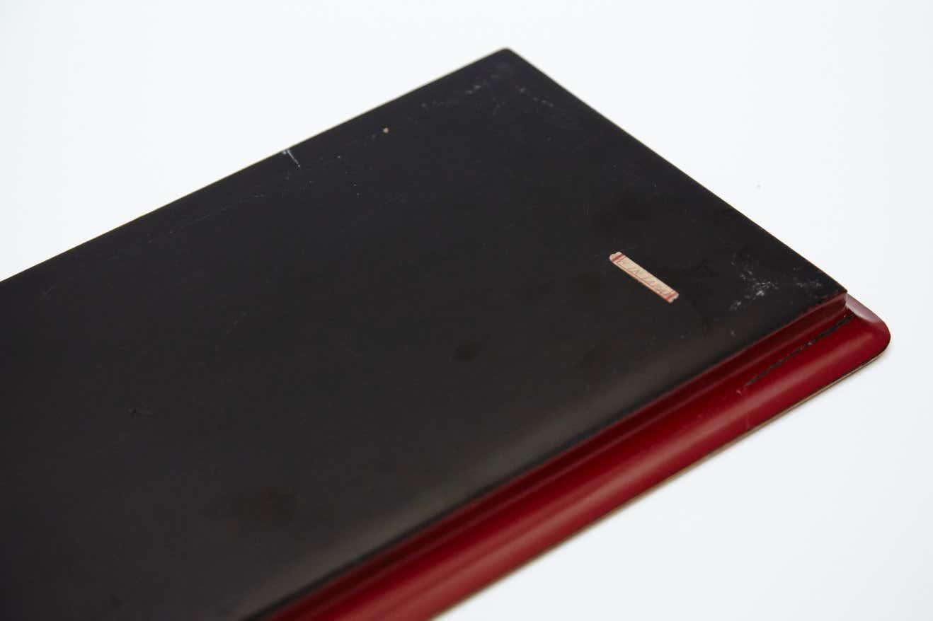 Juego de Cóctel Urushi Japonés Lacado Rojo de Inglaterra, circa 1910 en venta 7