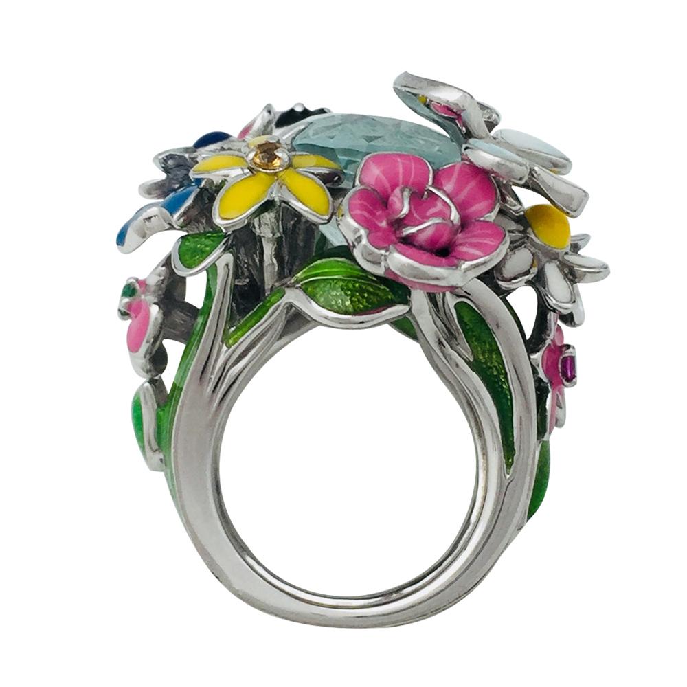 dior enamel ring