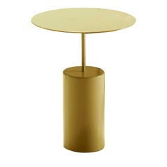 Cocktail Yellow Side Table by Angeletti Ruzza