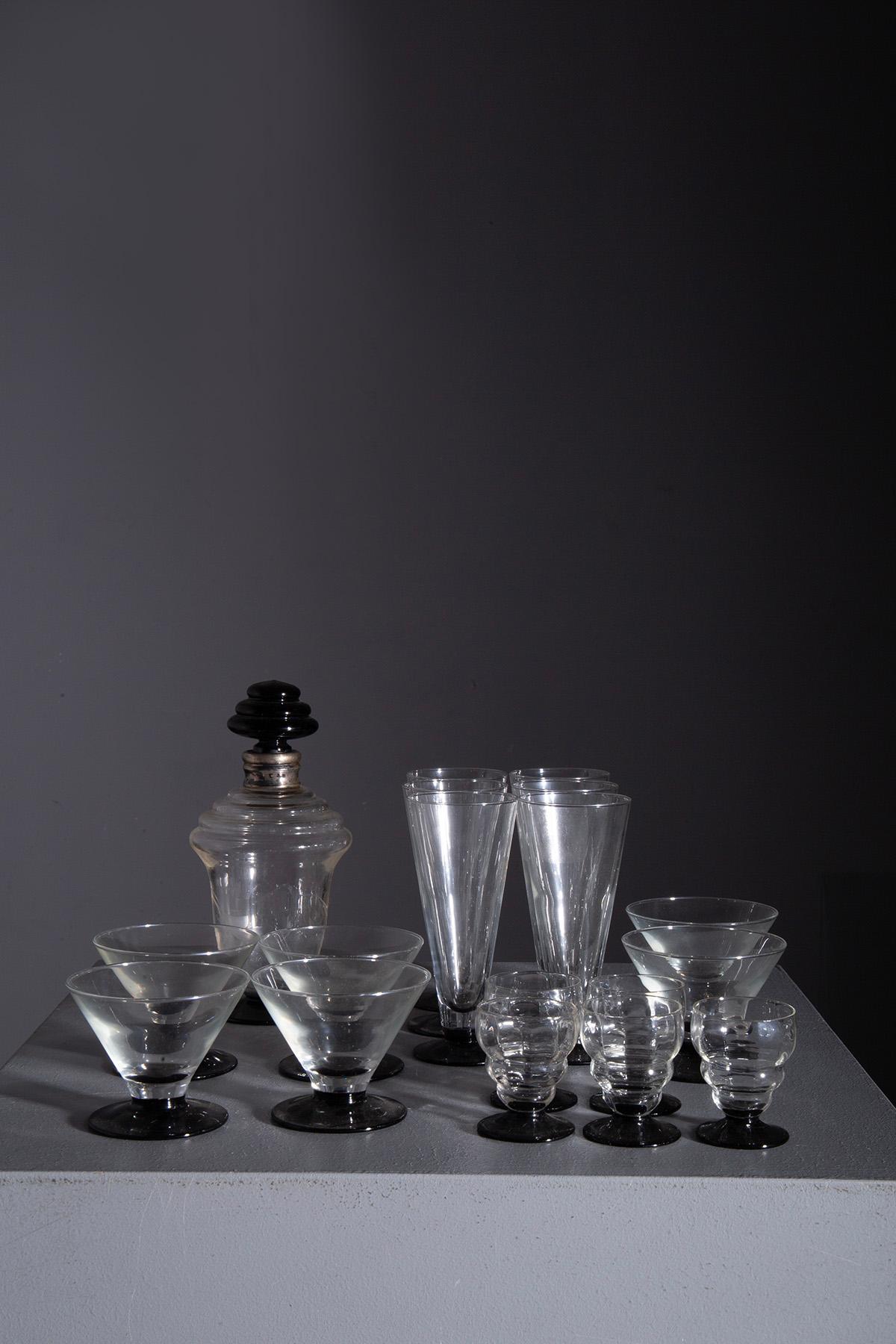 French cocktail set 'Kyoto' series from Luminarc For Sale 4