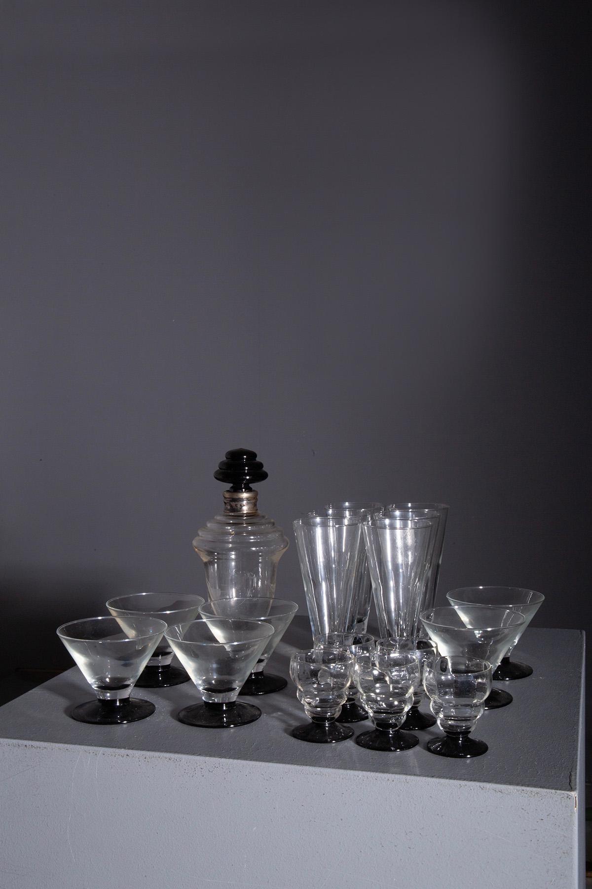 French cocktail set 'Kyoto' series from Luminarc For Sale 1