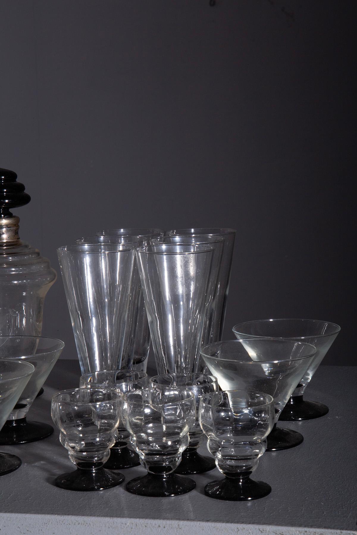 French cocktail set 'Kyoto' series from Luminarc For Sale 3