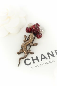 Coco Chanel lizard brooch (attributed to)