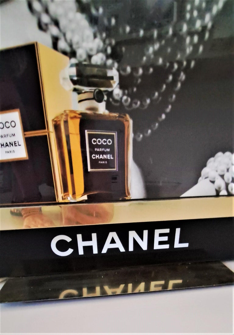 Profumo Coco Chanel Lightbox Ad 1988 Inés de la Fressange per Coco Chanel