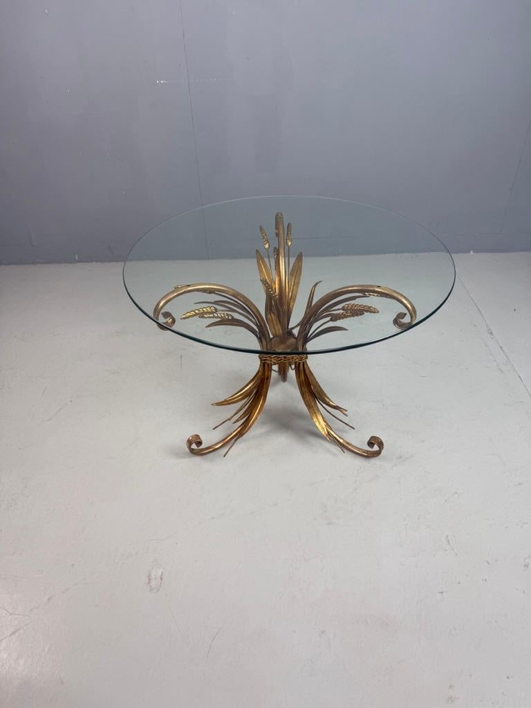 Coco Chanel sheaf of wheat side table- Hollywood Regency Style For Sale 7