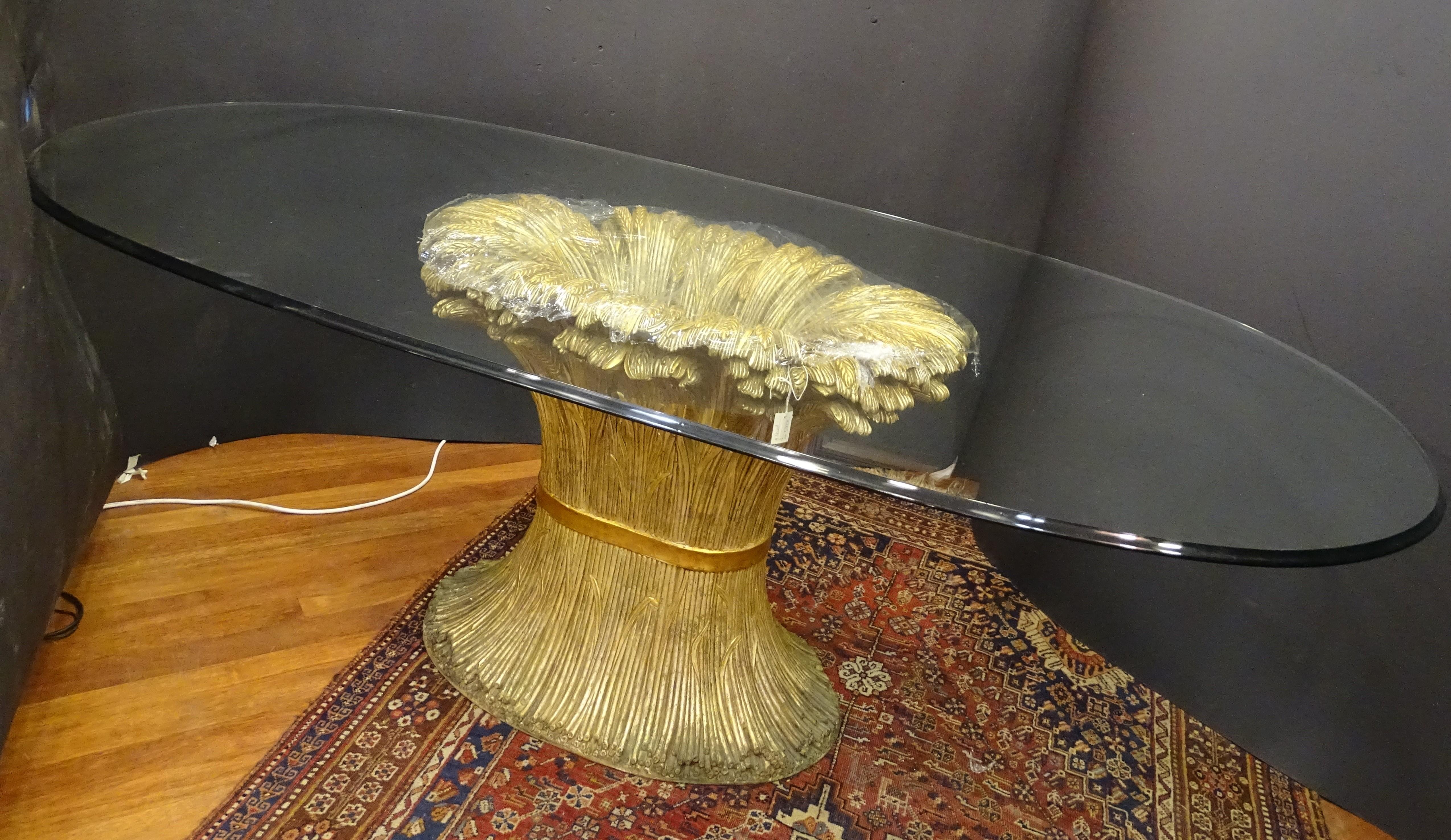 Coco Chanel Style Goldwood and Crystal Dining Table 2