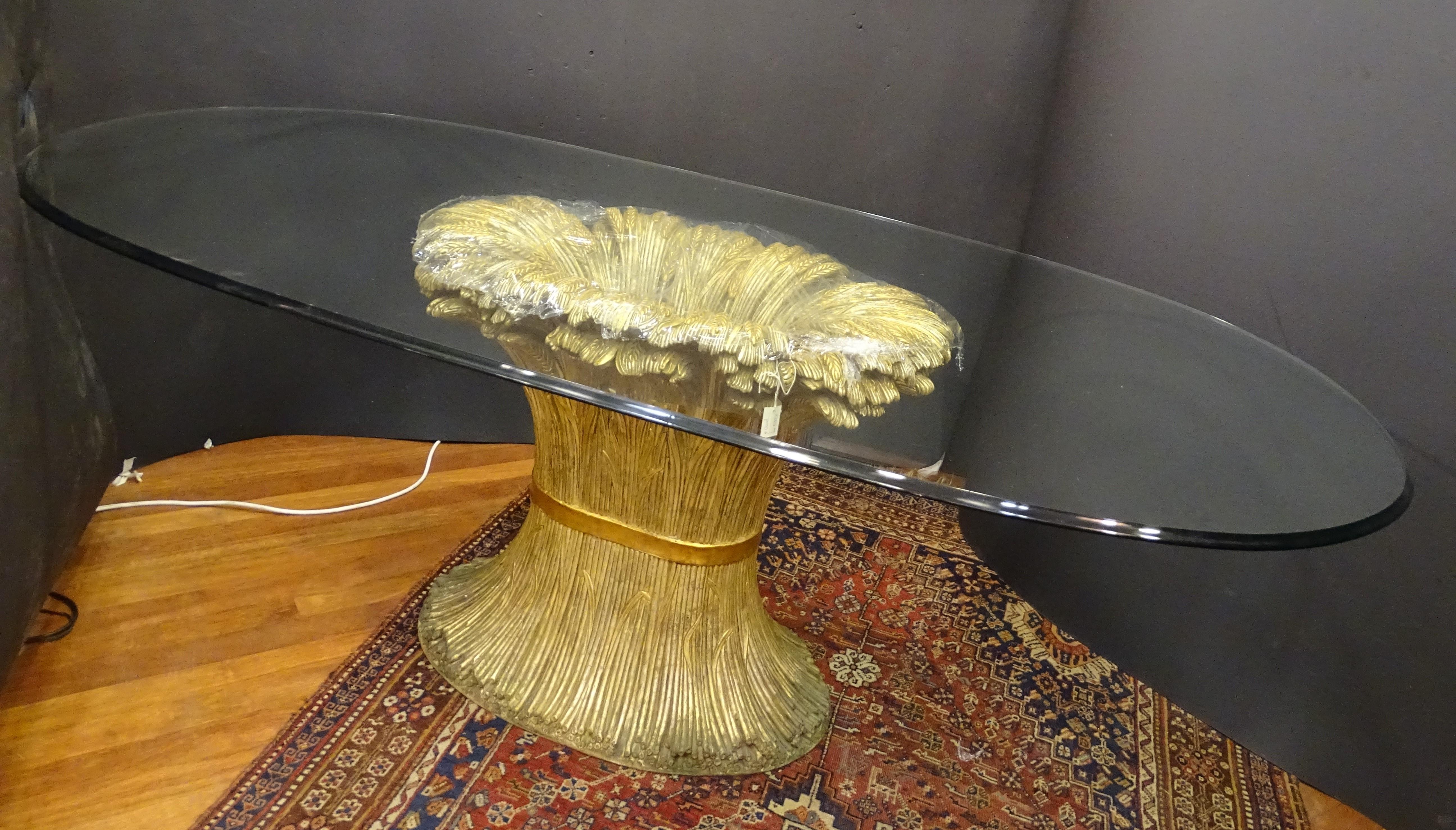 Coco Chanel Style Goldwood and Crystal Dining Table 3