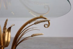 Table basse « Gerbe de blé » de style Coco Chanel, France, 1960