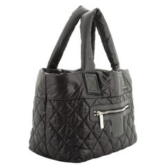 Coco Cocoon Reversible Tote Quilted Nylon Small