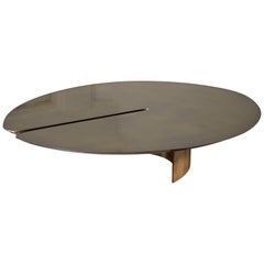 Coco de Mer Coffee Table Tobacco Bronze High Gloss by À Nous Deux