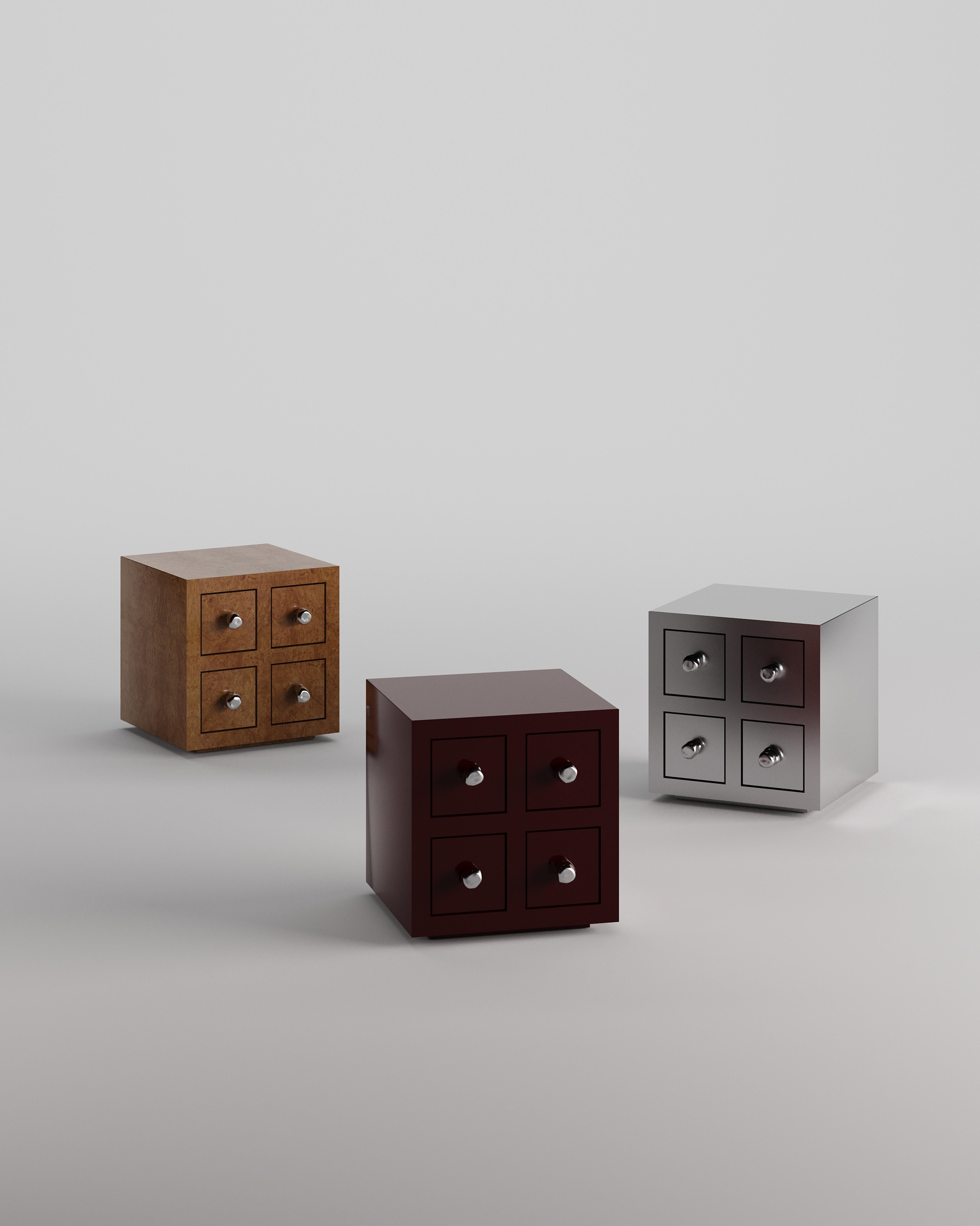 Table d'appoint en laque Coco par Tuğçe Geyik Neuf - En vente à Geneve, CH