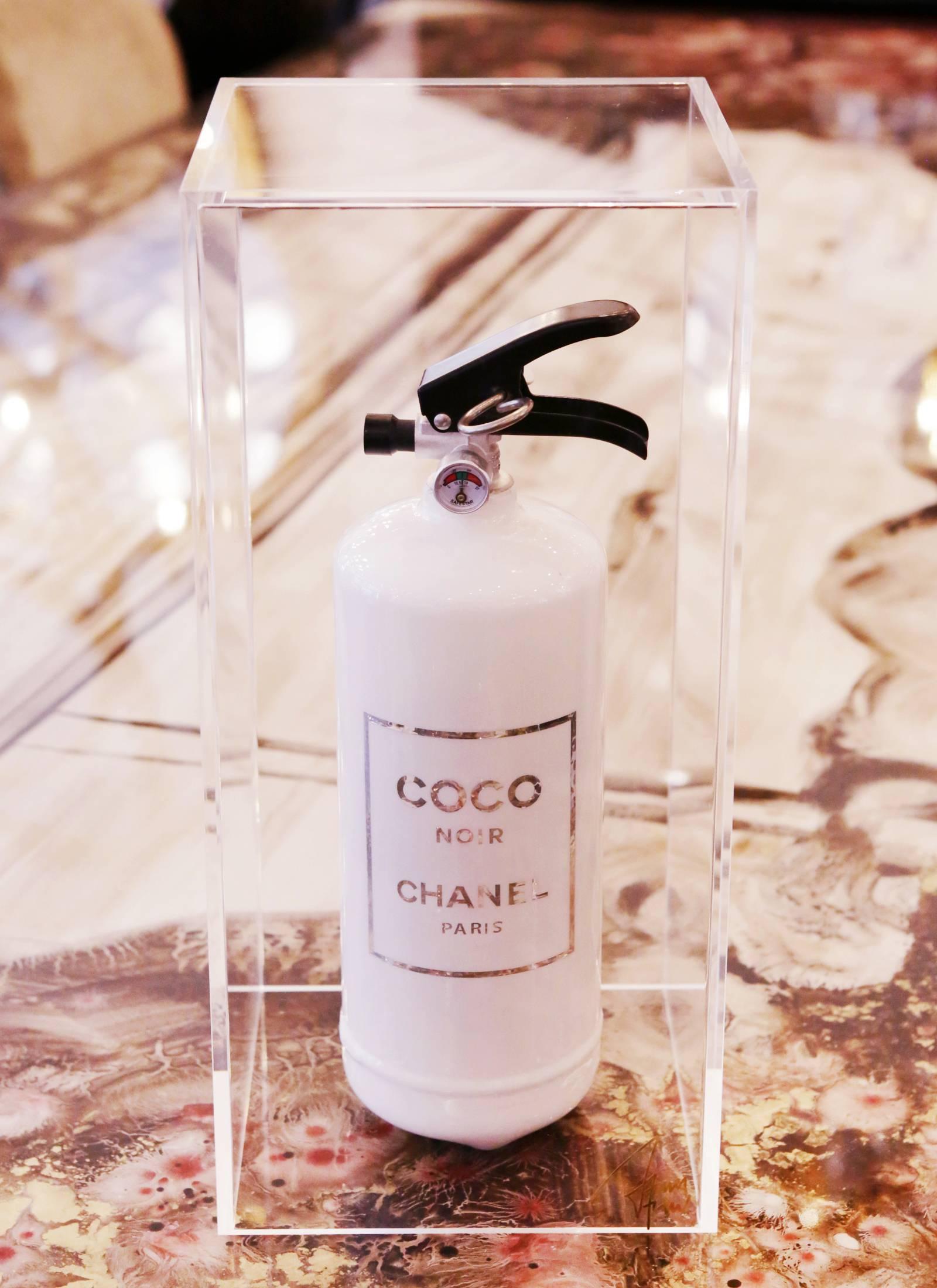coco chanel fire extinguisher
