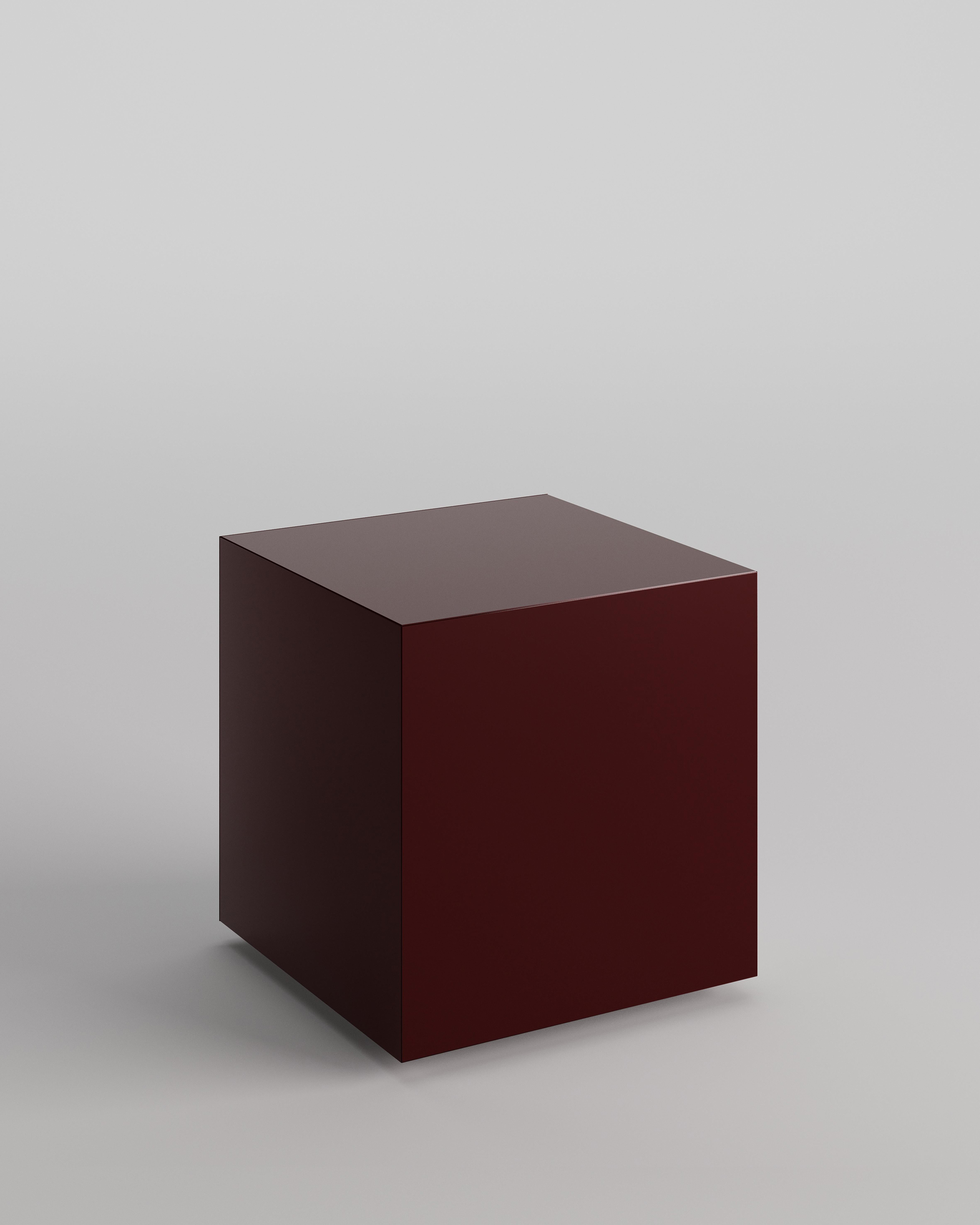 Other Coco Stainless Steel Side Table by Tuğçe Geyik For Sale