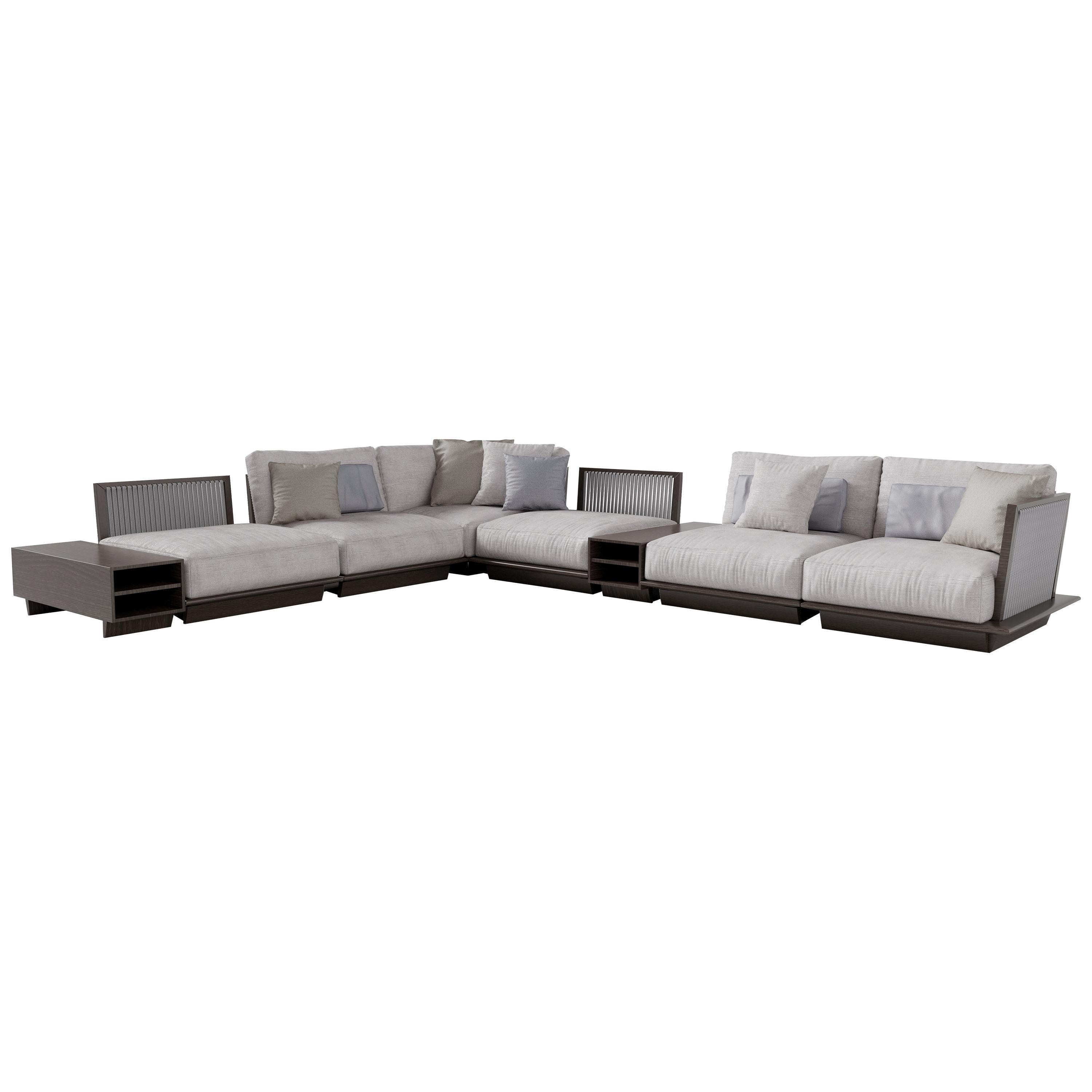 Coco Wolf Outdoor Milbrook Modular Sofa im Angebot