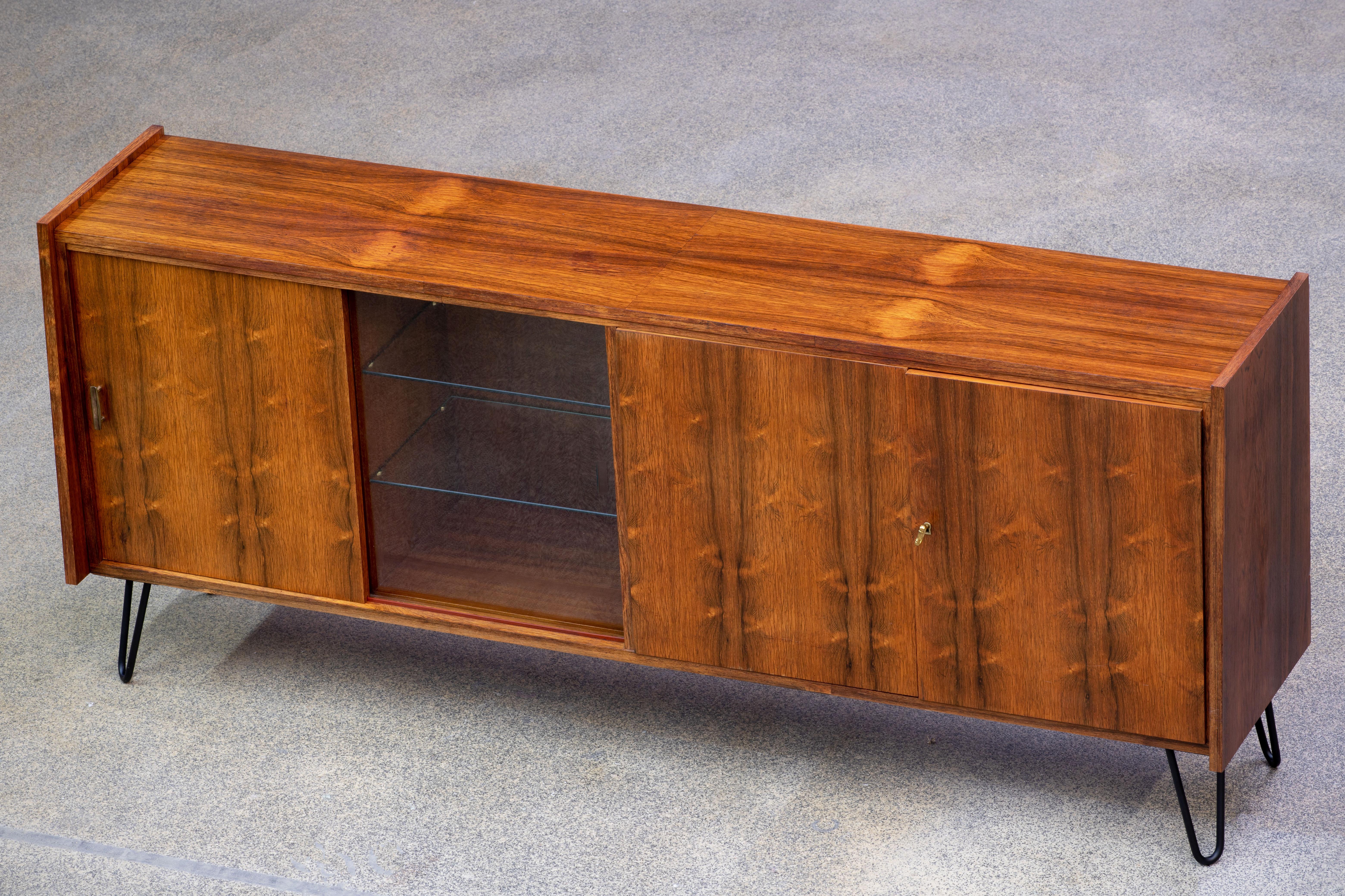 Cocobolo Midcentury Sideboard, 1960s For Sale 2