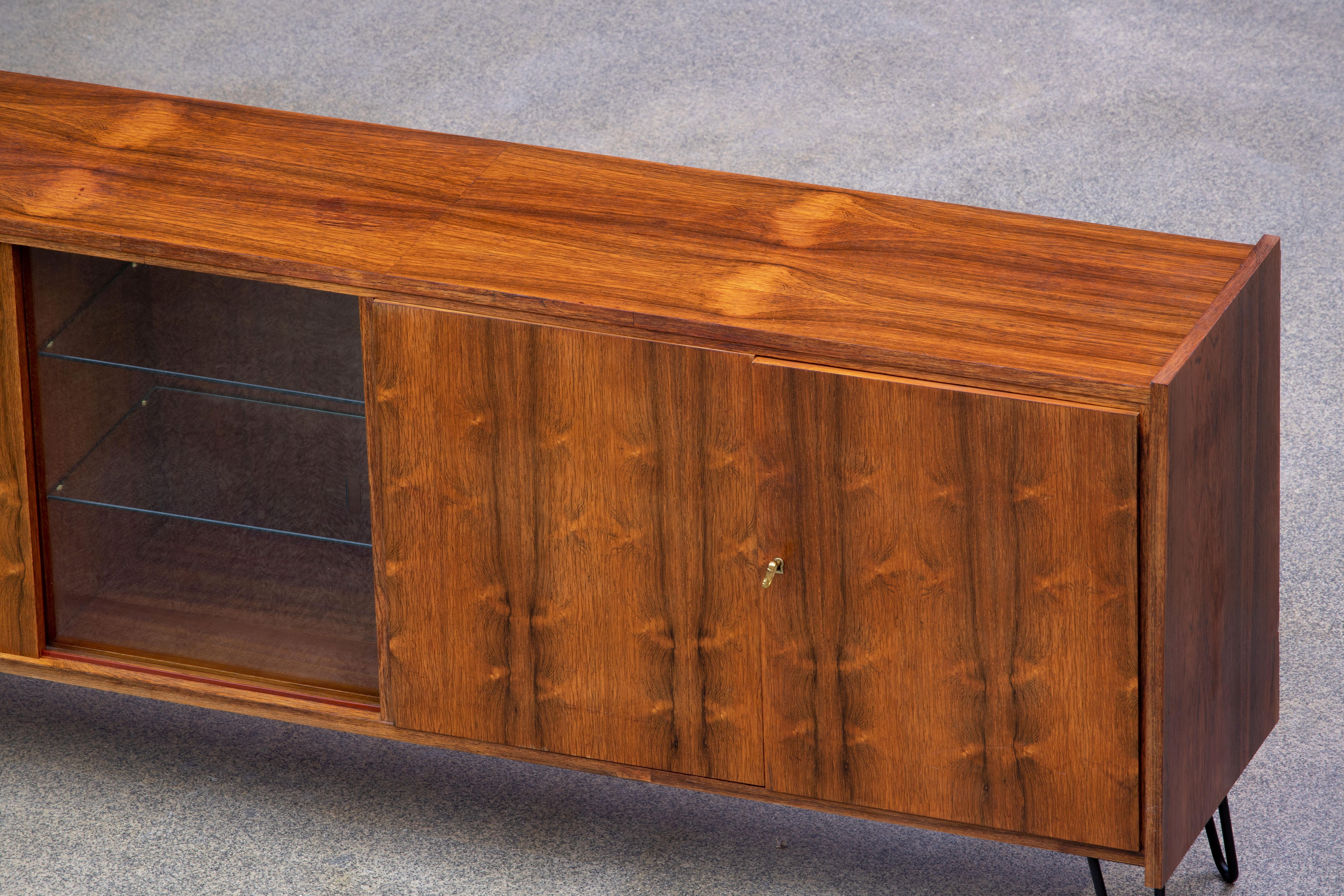 Cocobolo Midcentury Sideboard, 1960s For Sale 4