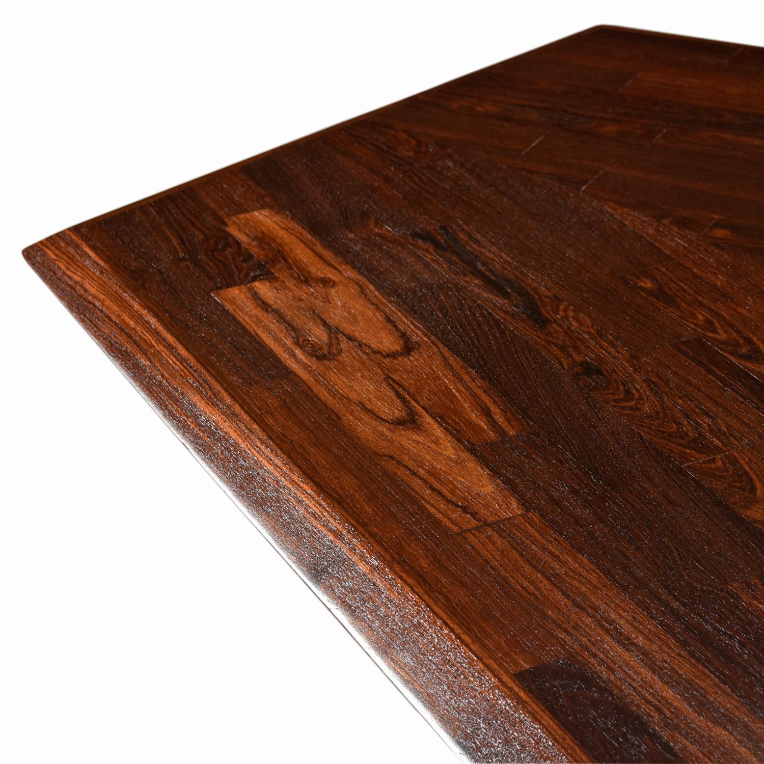 Cocobolo Rosewood Dining Table by Don S. Shoemaker for Señal S.A. of Mexico For Sale 3