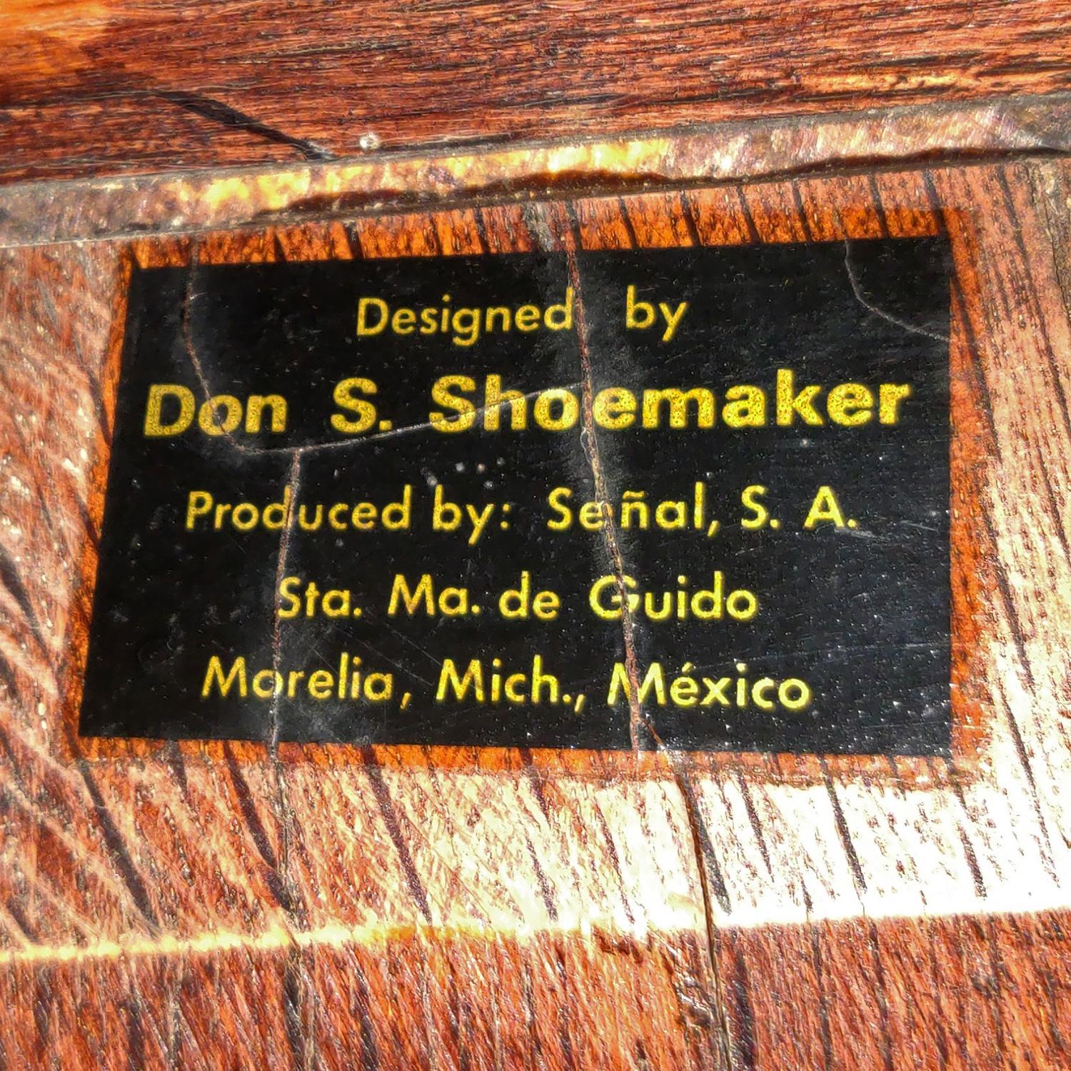 Cocobolo Rosewood Dining Table by Don S. Shoemaker for Señal S.A. of Mexico In Good Condition For Sale In Chattanooga, TN
