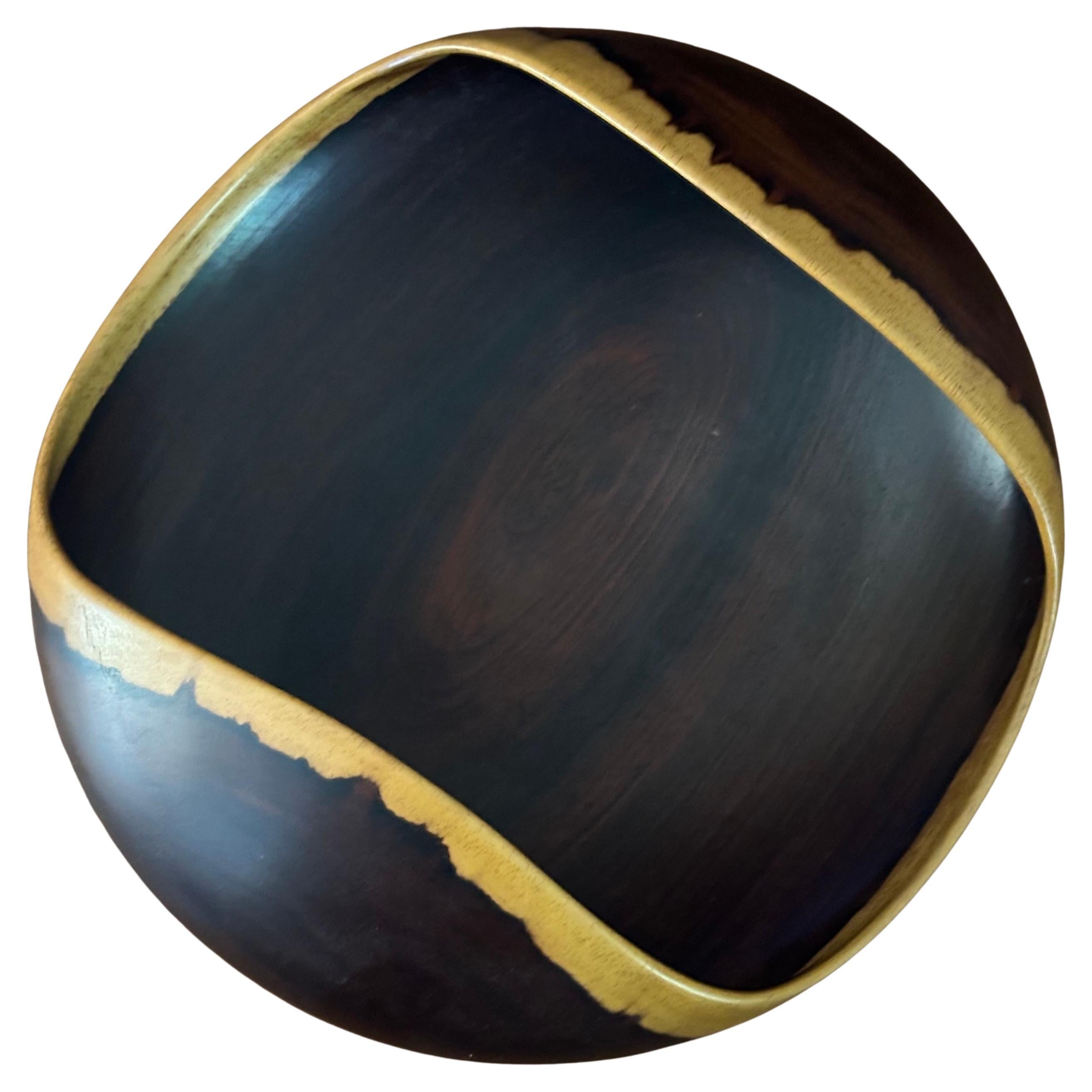 Organic Modern Cocobolo / Rosewood Rare Woods Bowl / Centerpiece