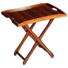 Vintage Cocobolo Rosewood Tray Table by Don Shoemaker for Señal, c. 1970