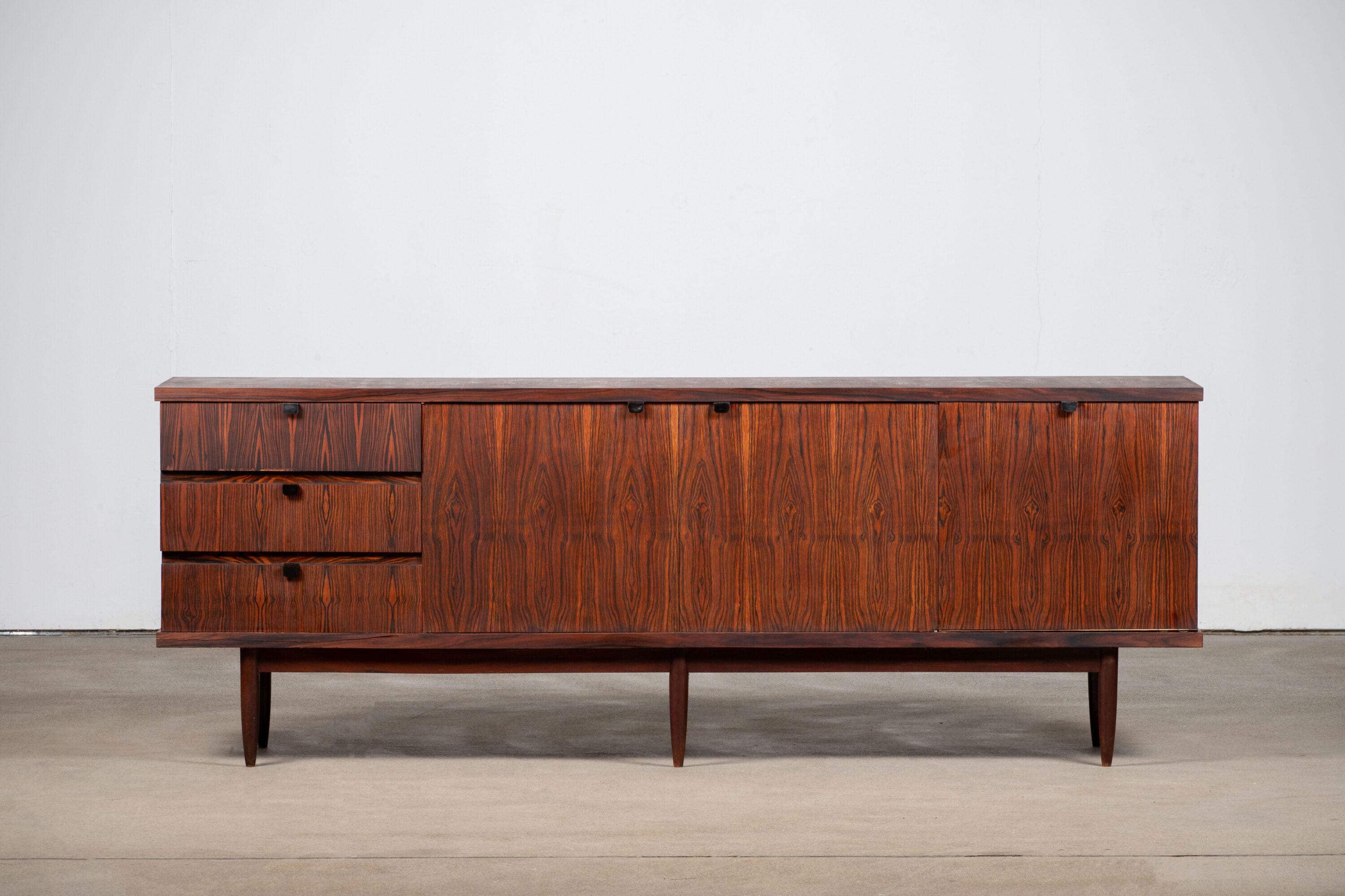 Mid-Century Modern Cocobolo Sideboard, France, 1960s