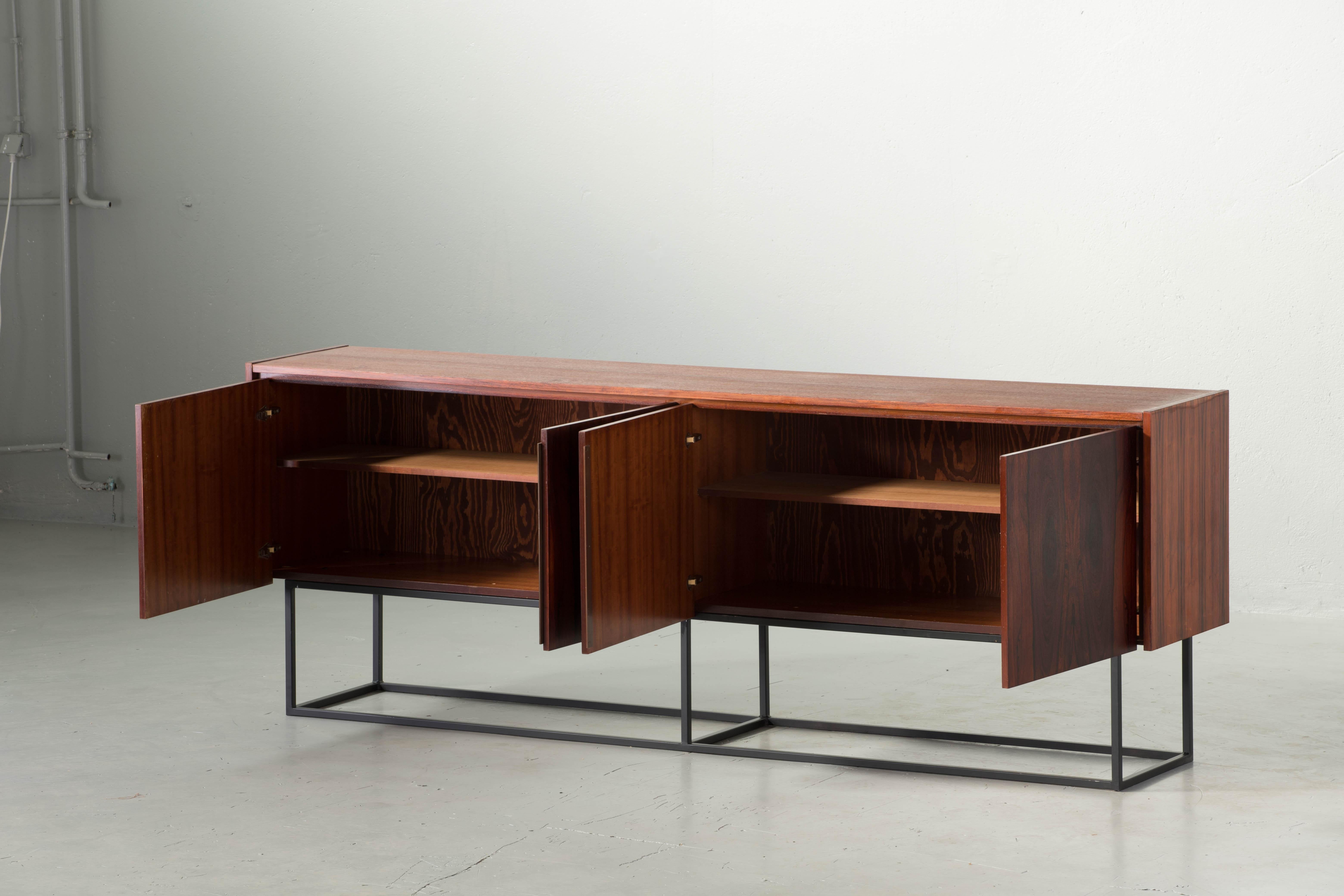 Cocobolo Sideboard Minimalist, 1960s 2