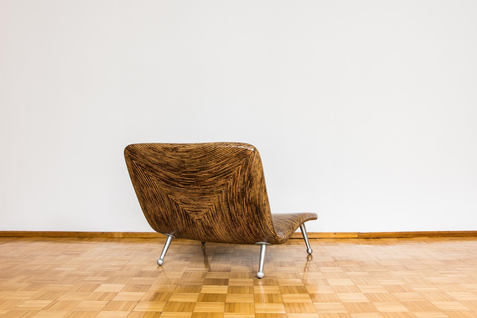 Metal Coconut Chair by Clayton Tugonon for Snug 2000’s For Sale