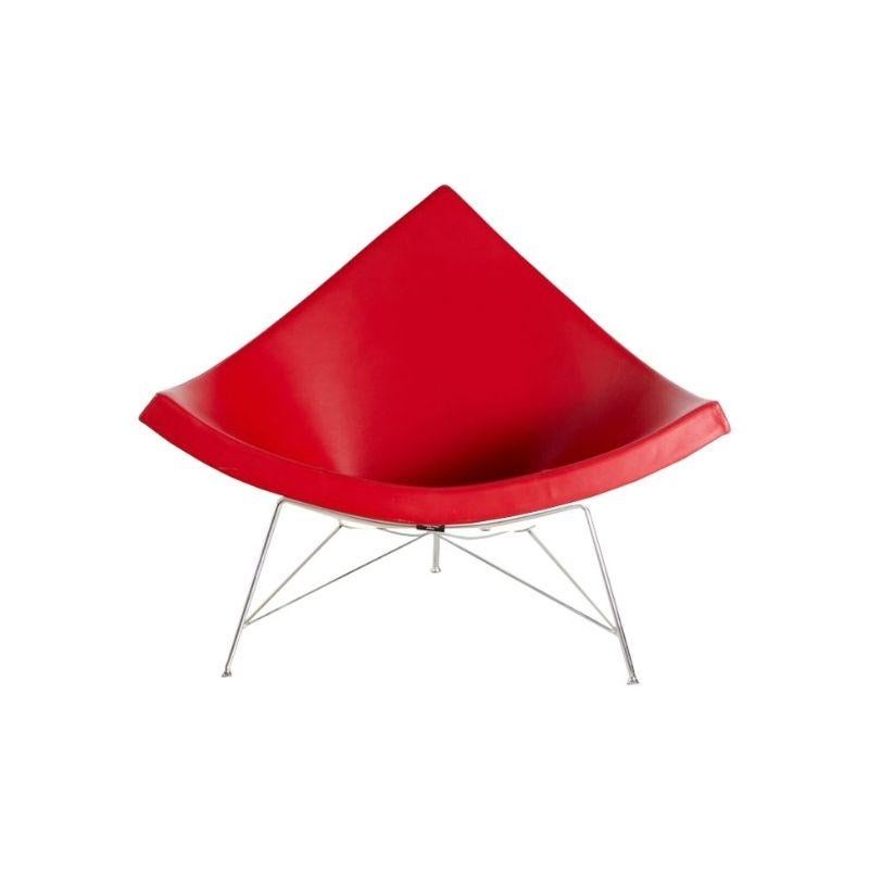 Coconut Chair in Red Leather George Nelson by Vitra, 2006 6