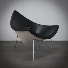 Coconut Lounge Chair in Leather by George Nelson for Vitra, 1955