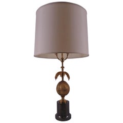 Lampe de table noix de coco