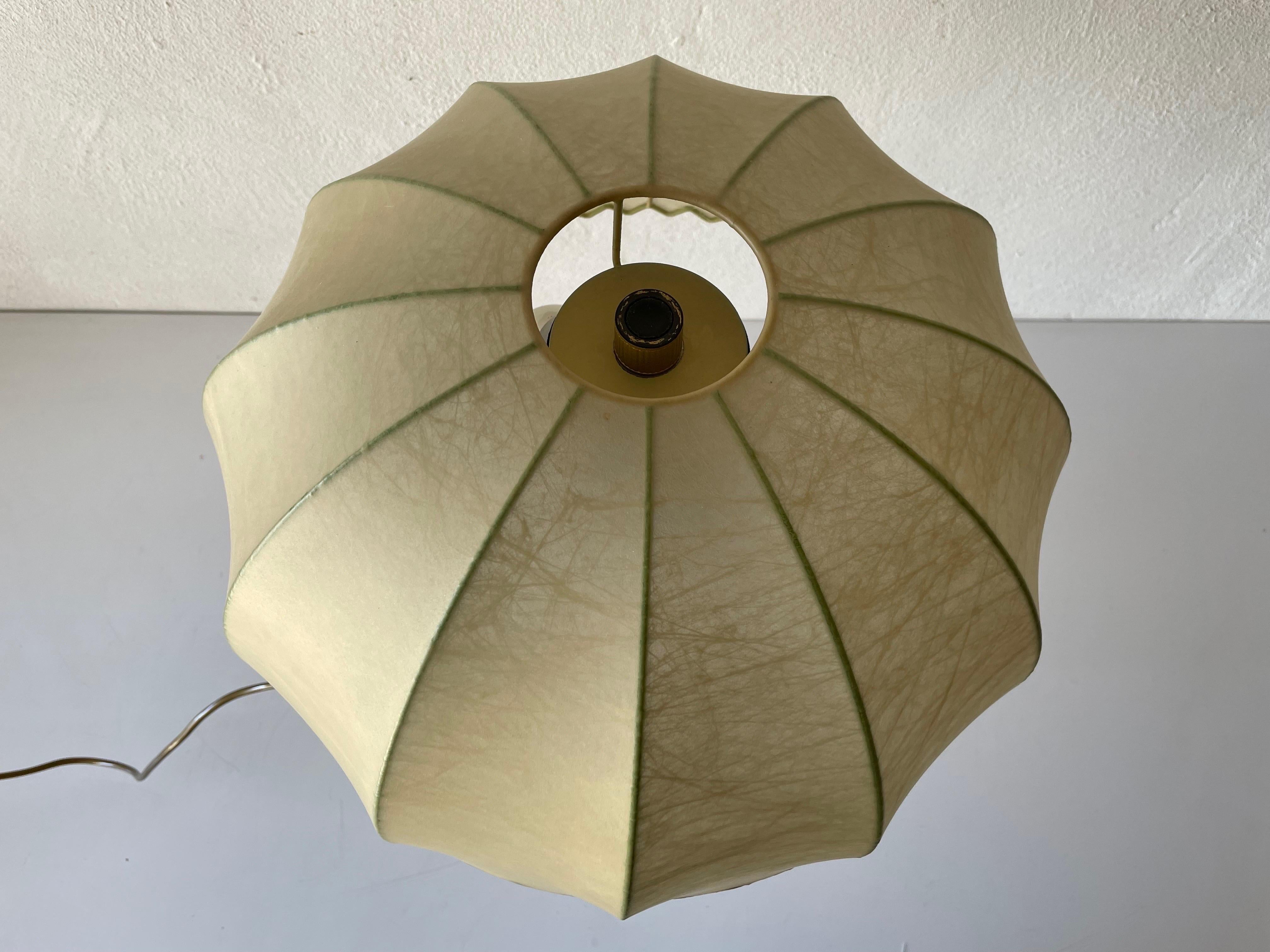 Cocoon Adjustable Height Table Lamp by Goldkant, 1970s, Germany In Good Condition In Hagenbach, DE