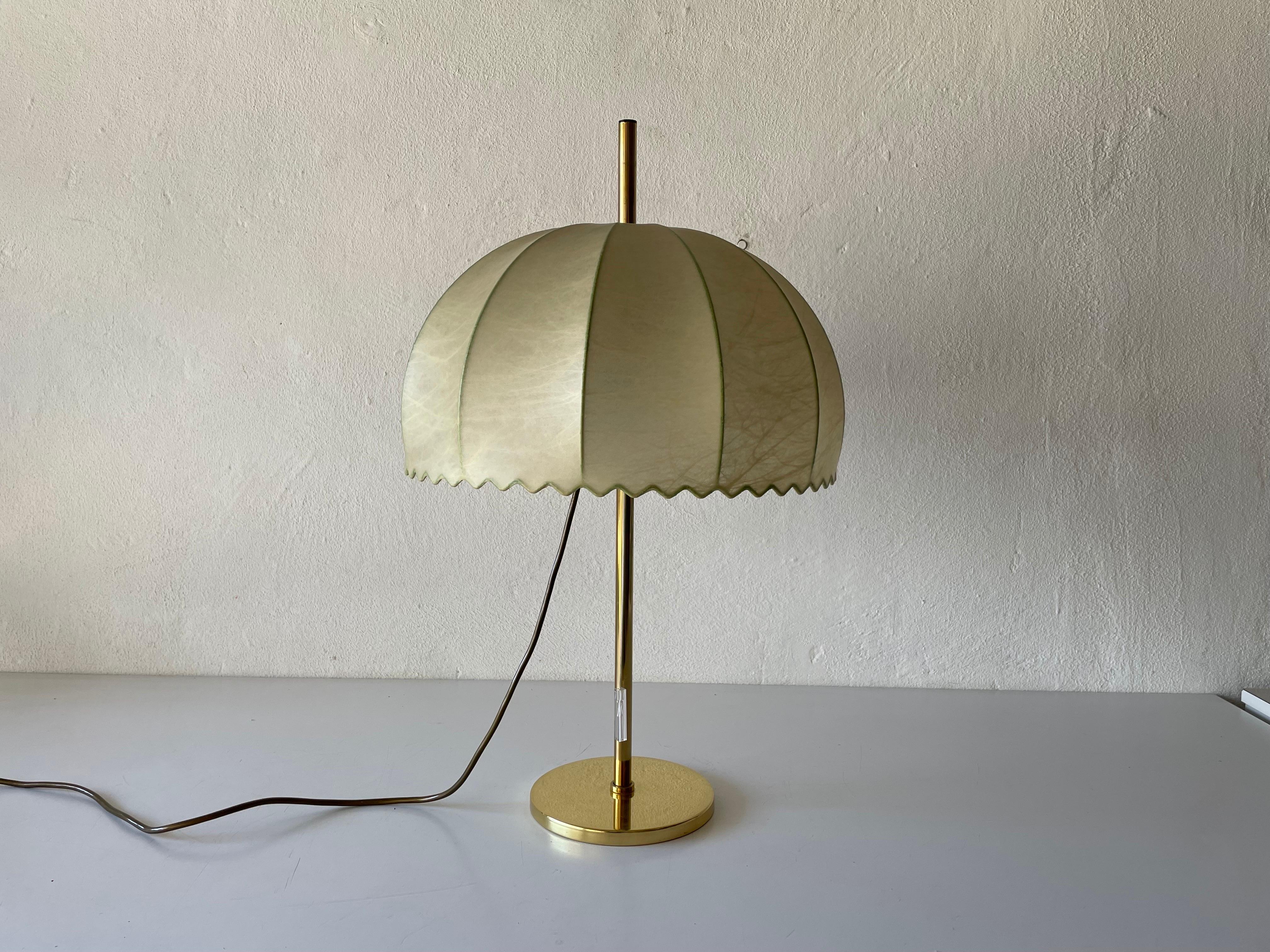 Cocoon Adjustable Height Table Lamp by Goldkant, 1970s, Germany 1