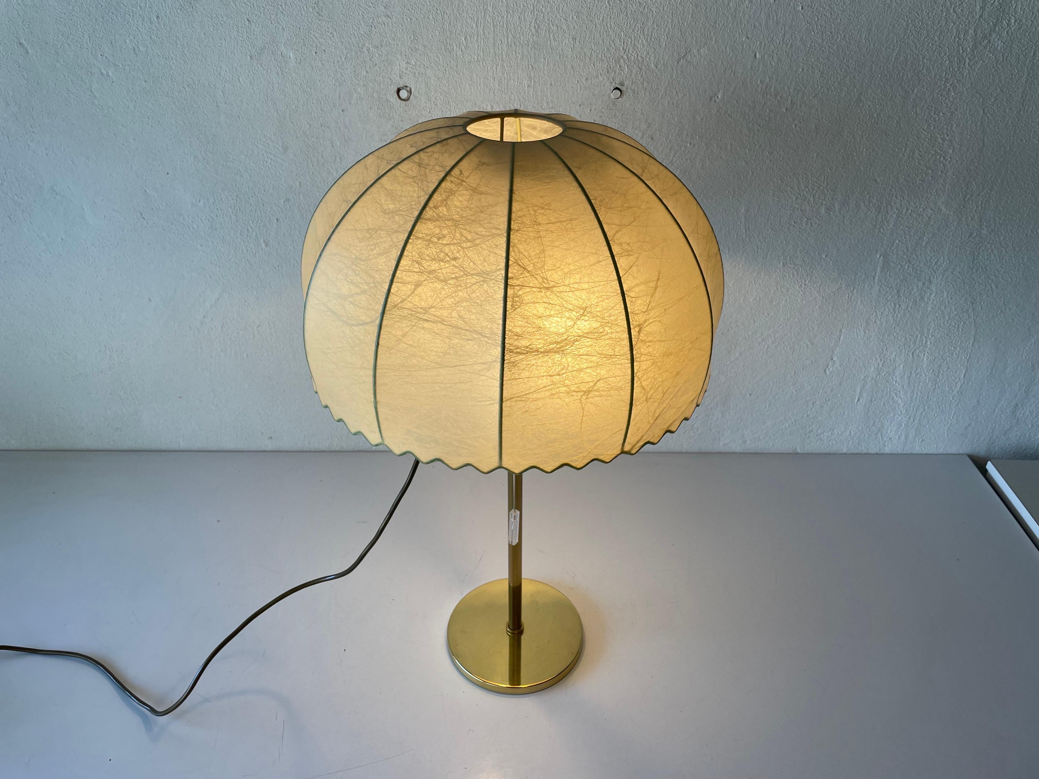 Cocoon Adjustable Height Table Lamp by Goldkant, 1970s, Germany 3