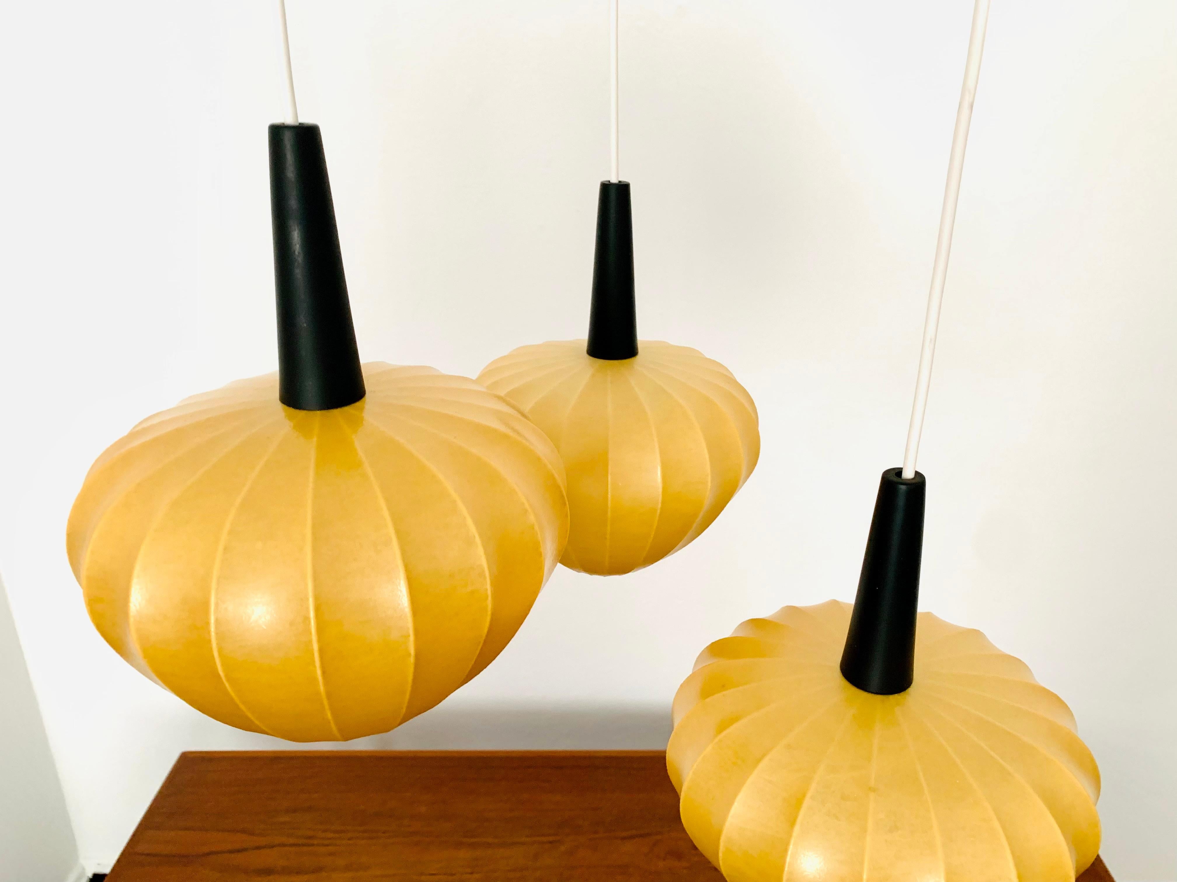 Mid-20th Century Cocoon Cascade Lamp For Sale