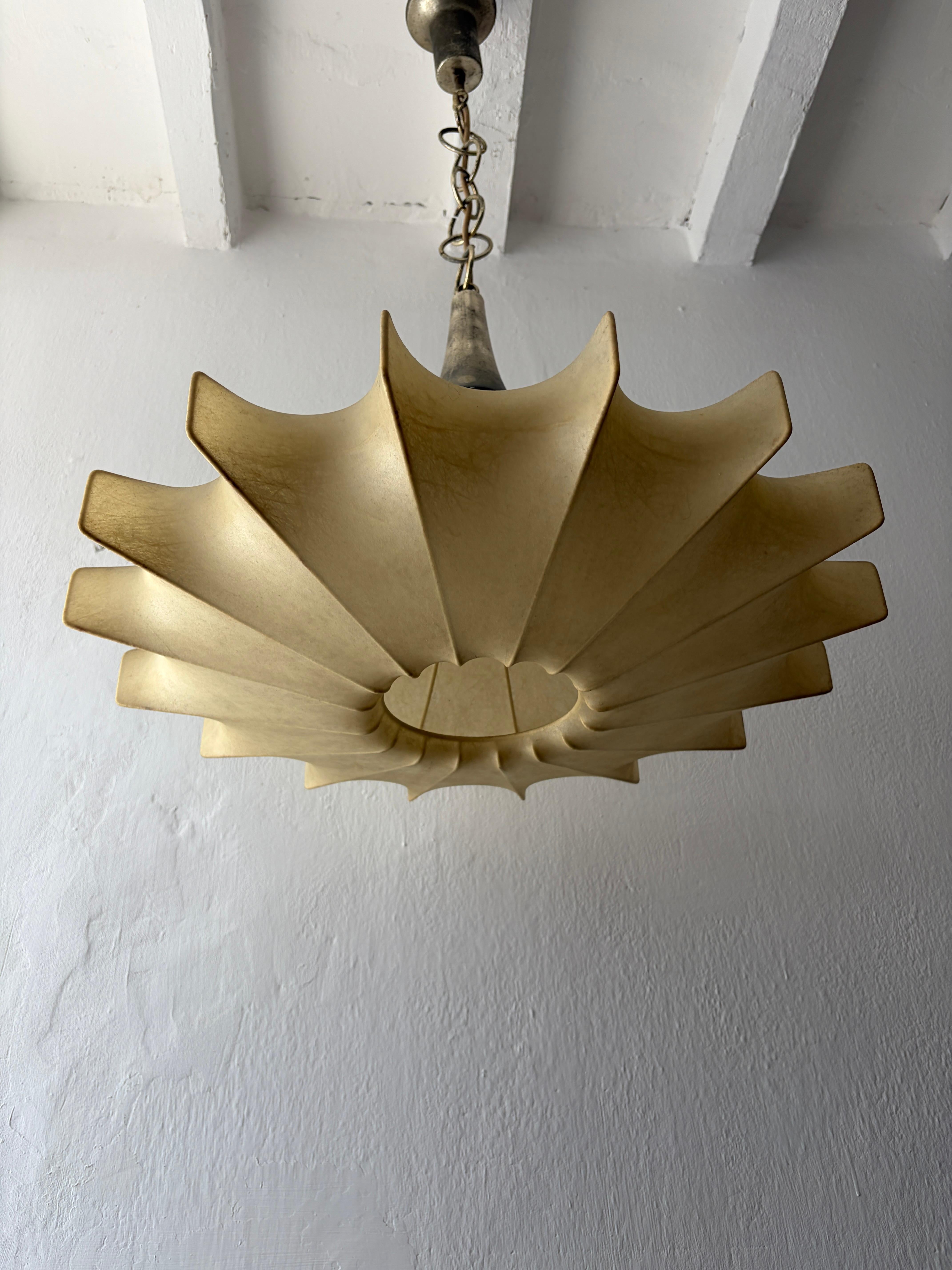 Lampadario a sospensione da soffitto Cocoon Flos Star Achille and Pier Giacomo Castiglioni in vendita 2
