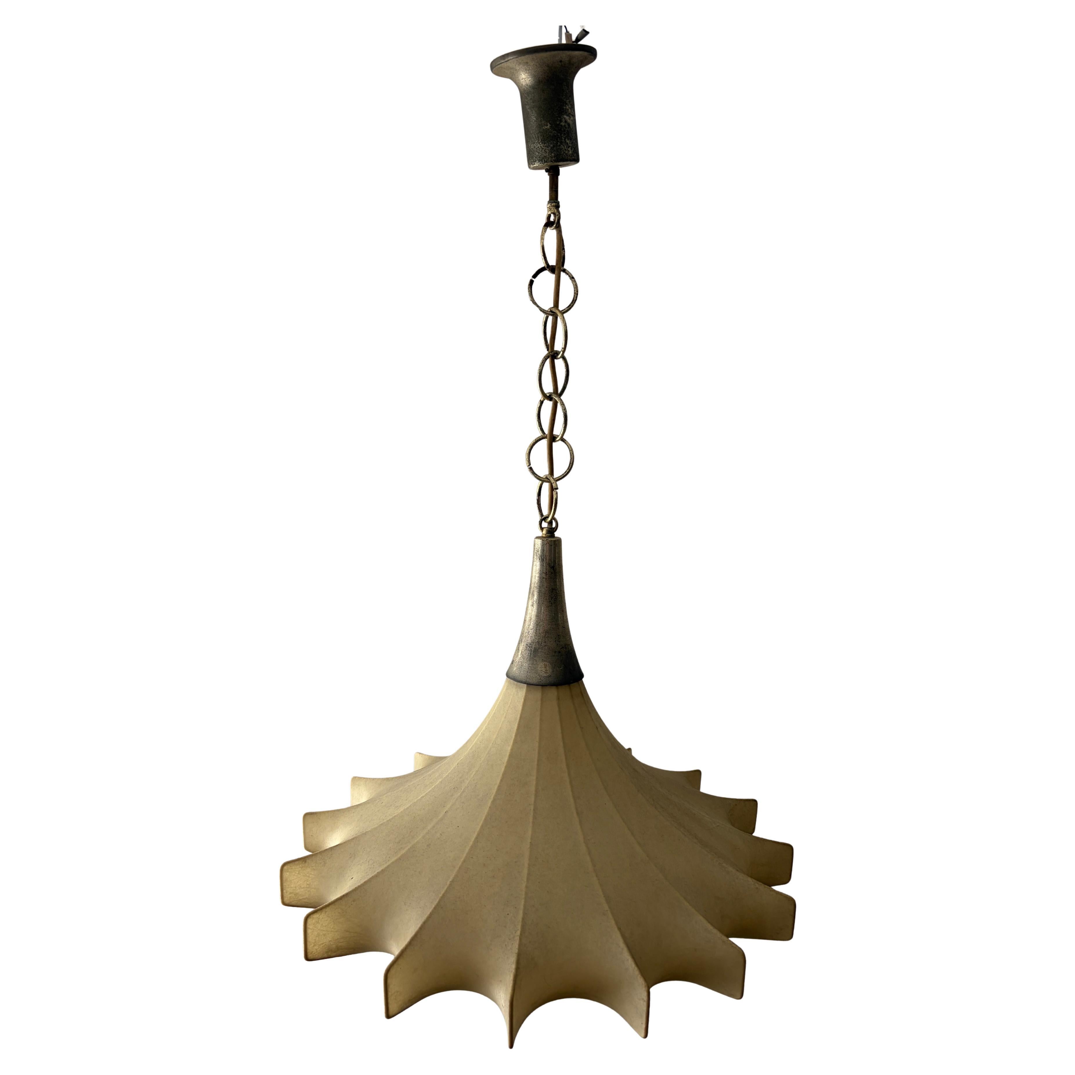 Lampadario a sospensione da soffitto Cocoon Flos Star Achille and Pier Giacomo Castiglioni in vendita