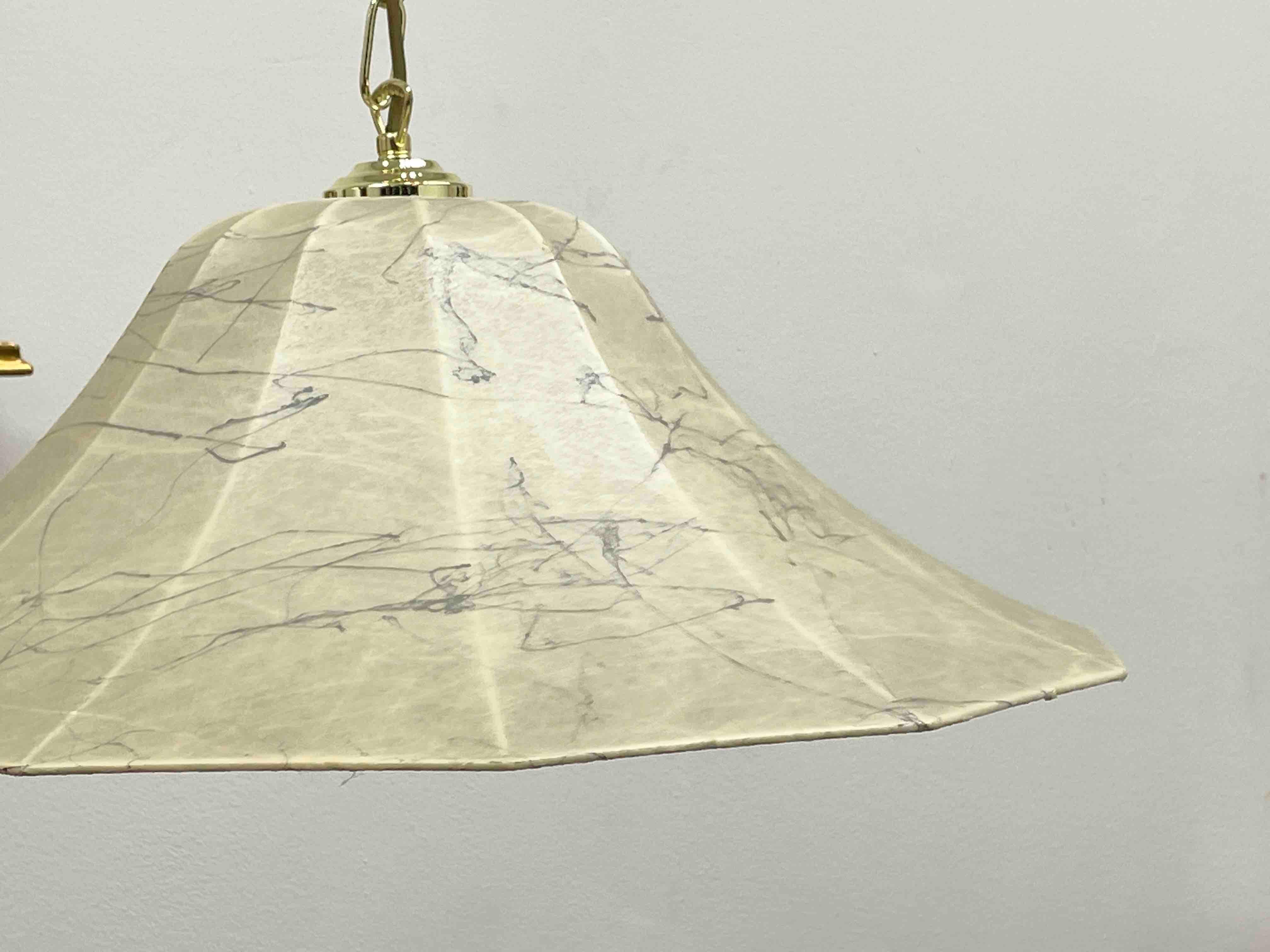 Cocoon Ceiling Pendant Light by Goldkant, 1960s, Germany In Good Condition For Sale In Nuernberg, DE