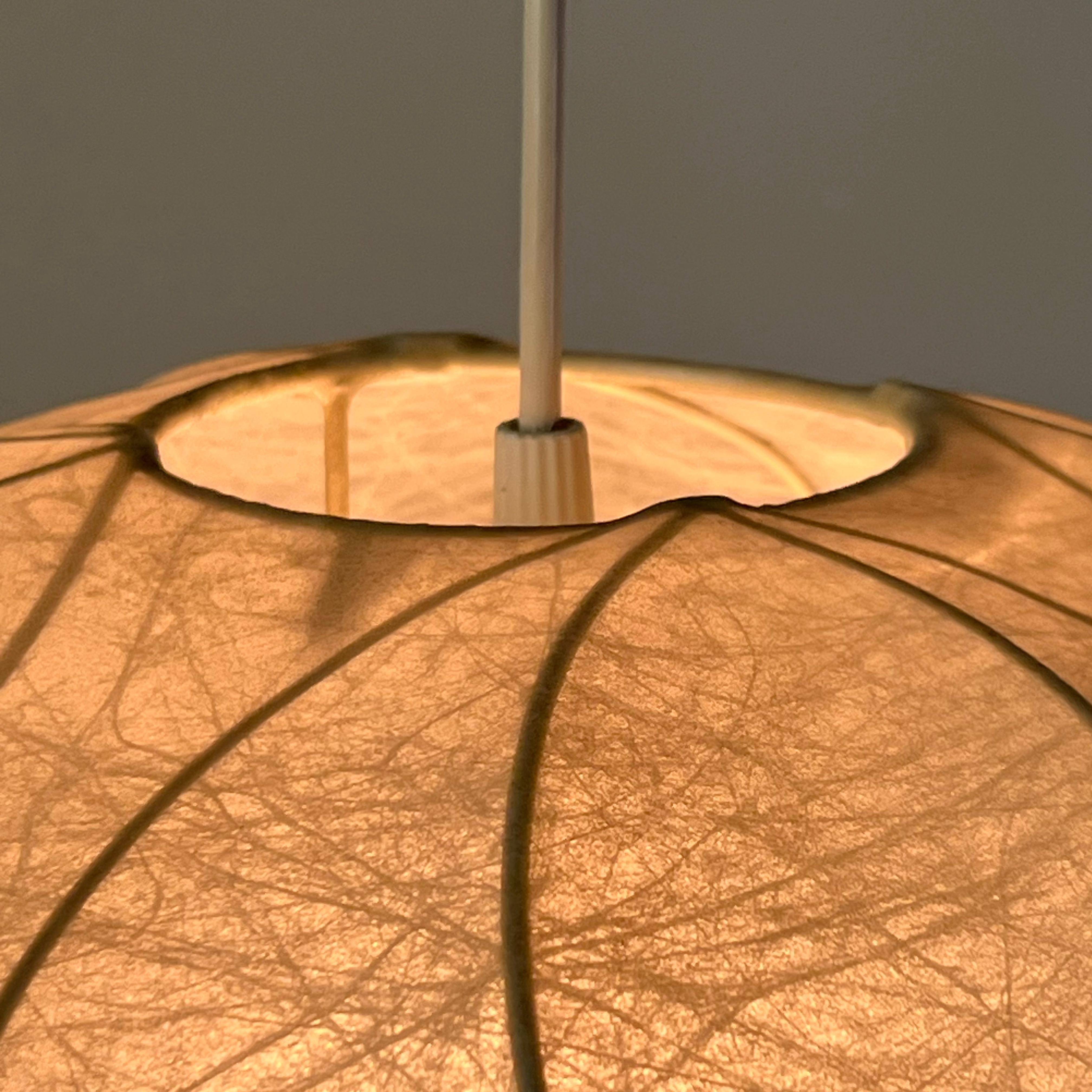 Mid-20th Century Cocoon chandelier designed by Friedel Wauer for Goldkant Leuchten, Germany 1960s