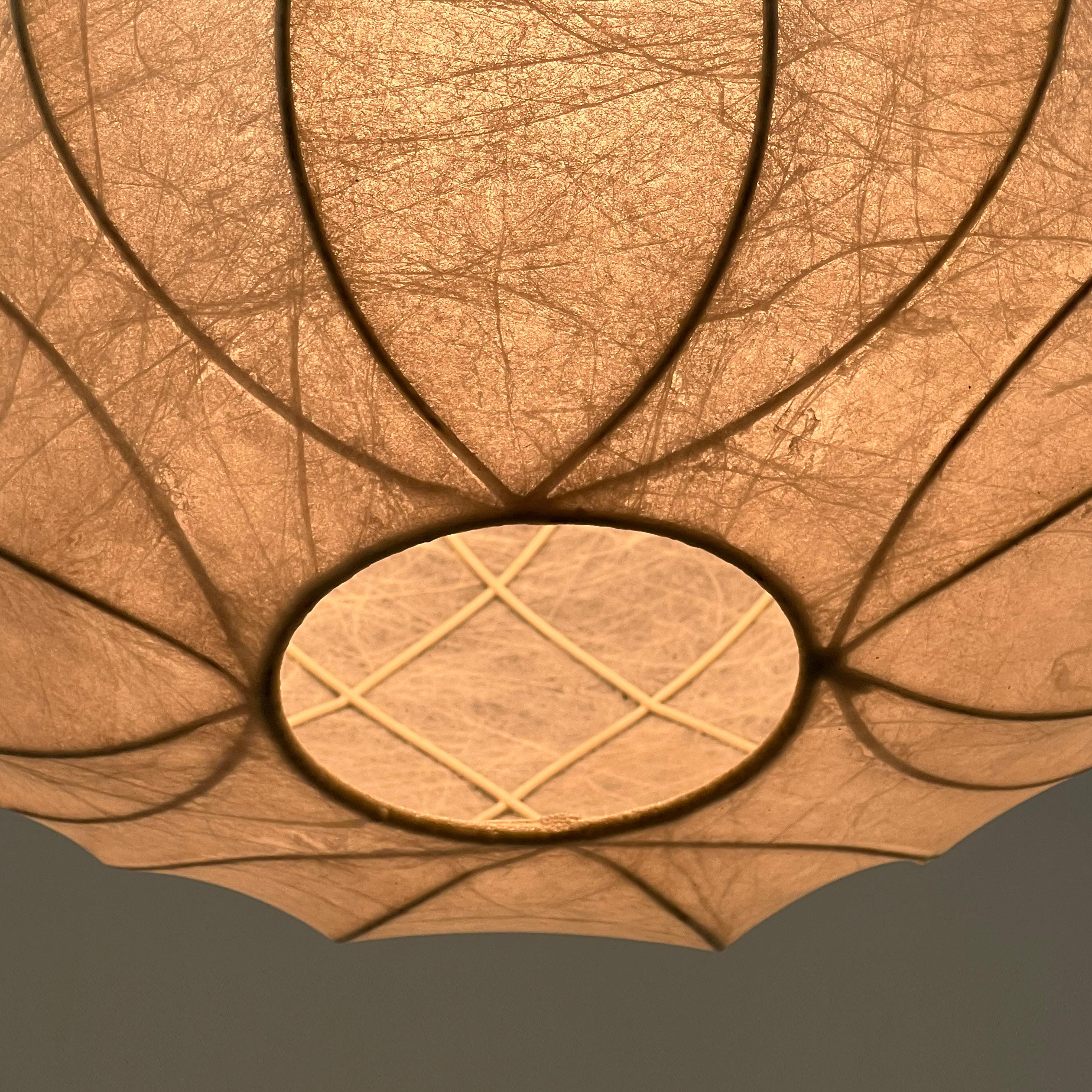 Cocoon chandelier designed by Friedel Wauer for Goldkant Leuchten, Germany 1960s 2