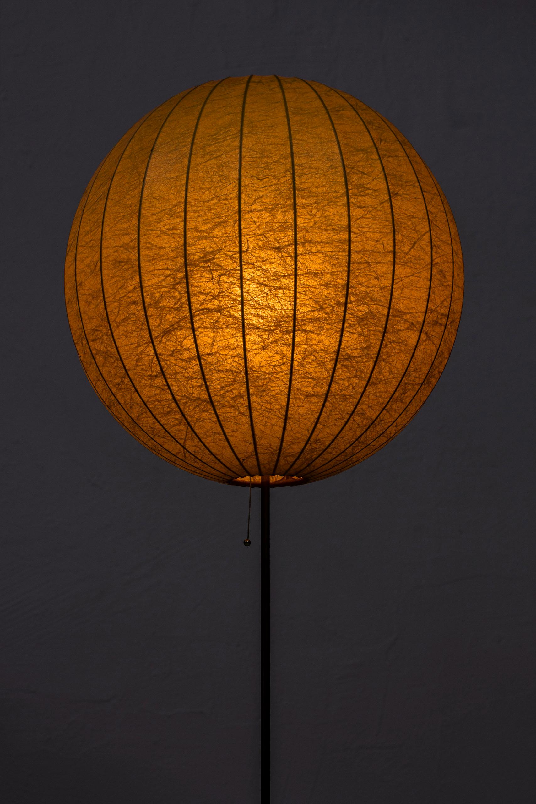 Mid-20th Century Cocoon Floor Lamp by Luco, Sweden, 1950s, Noguchi Style