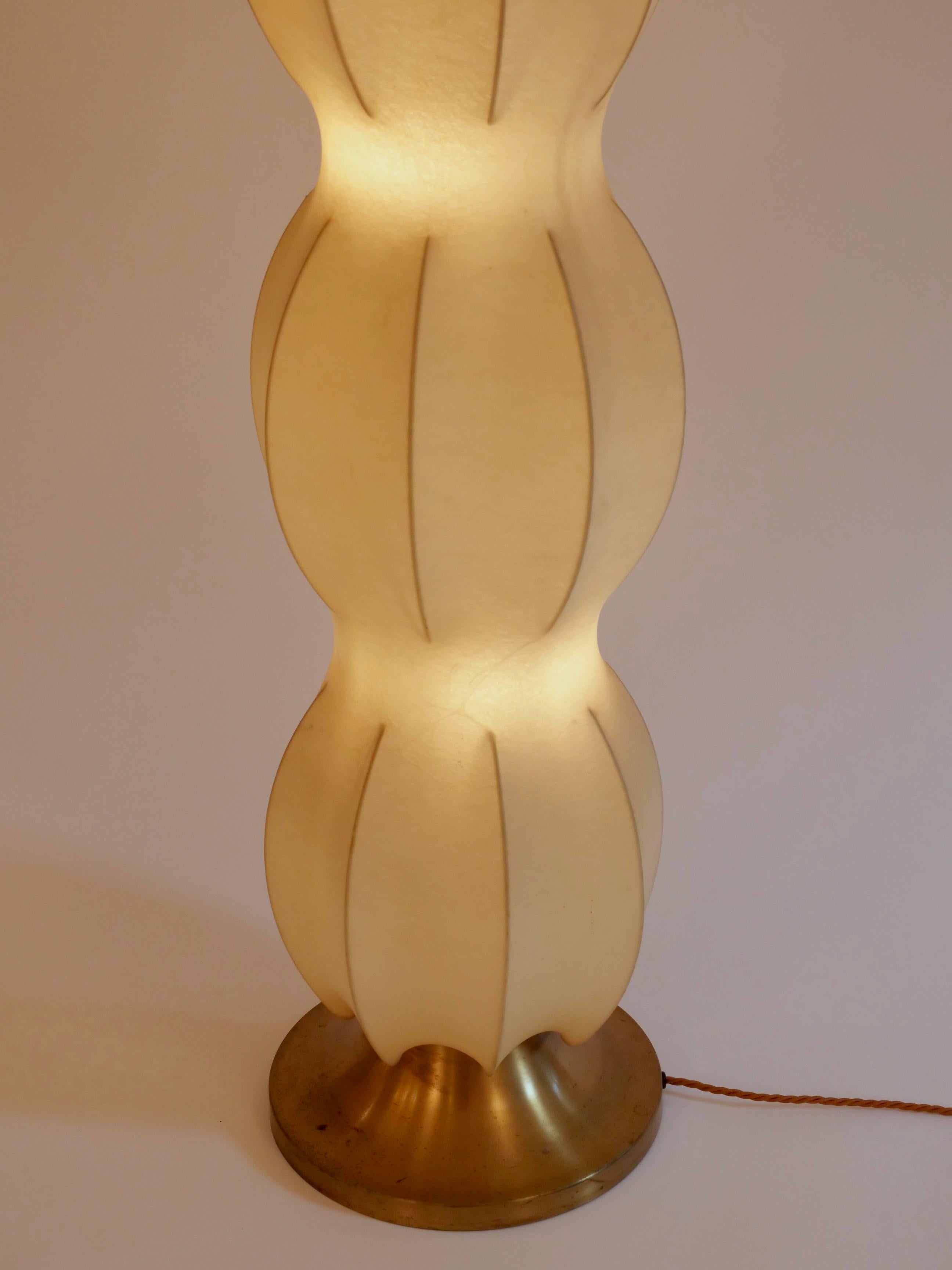 Italian Cocoon floor lamp For Sale